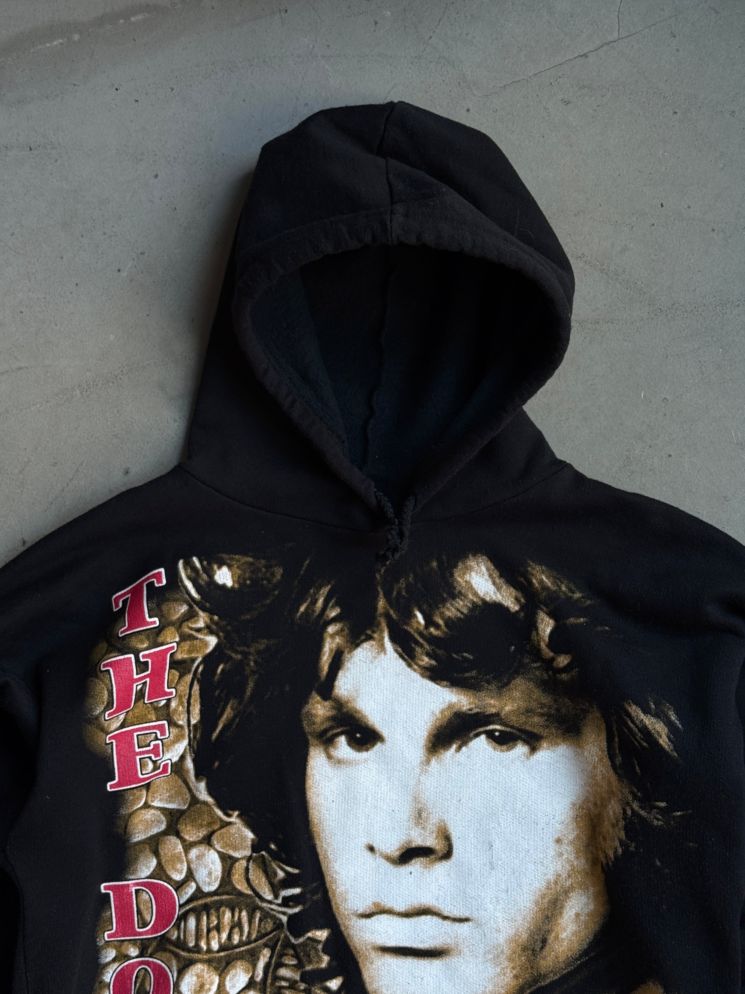 Vintage 1990s Bootleg Jim Morrison “The Doors” Sweater Black - M