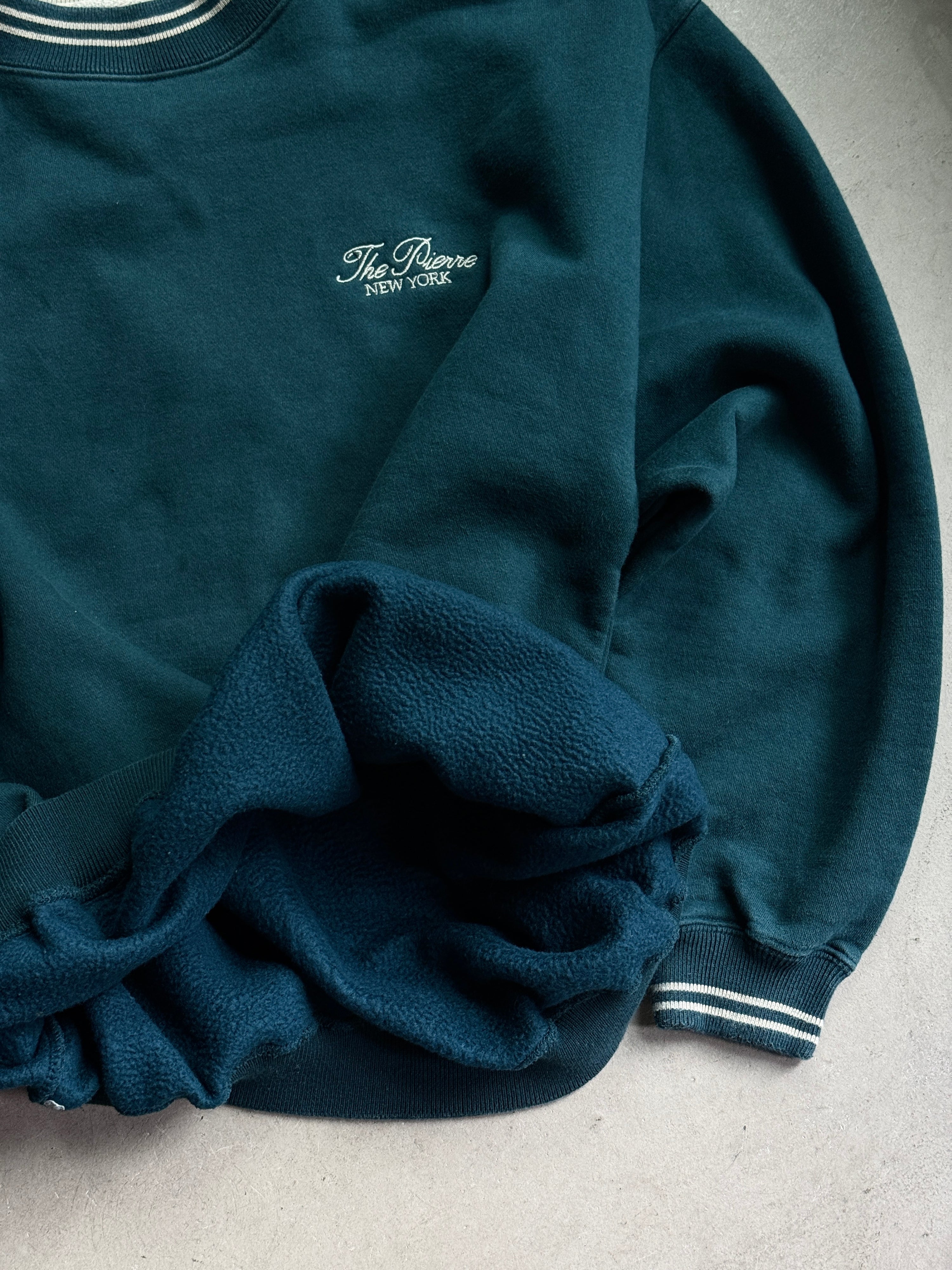 Vintage 1990s “The Pierre NYC” Sweatshirt Green - M