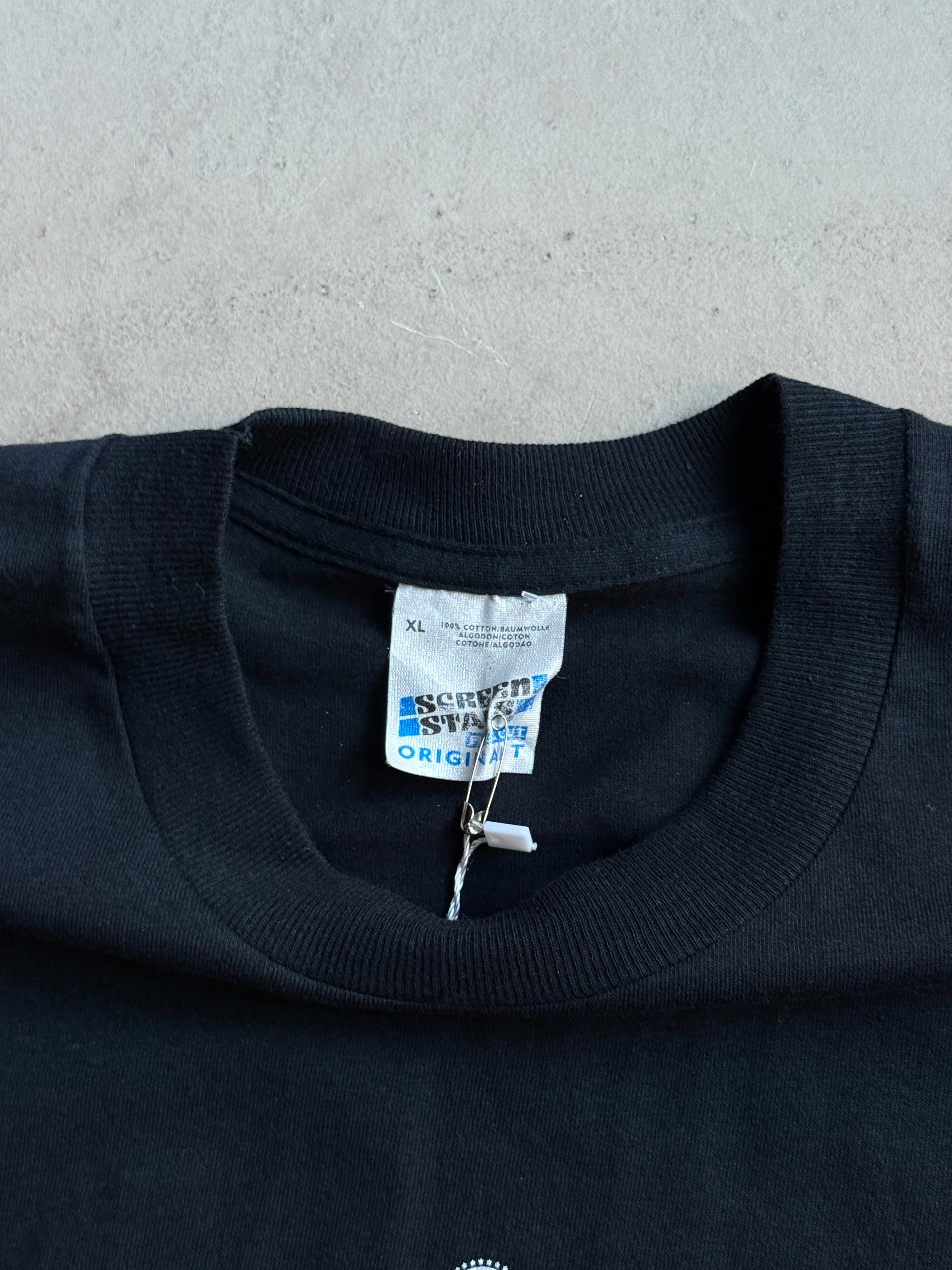 Vintage 1998 Star Trek "Fact Files" Promo Tee Black - XL
