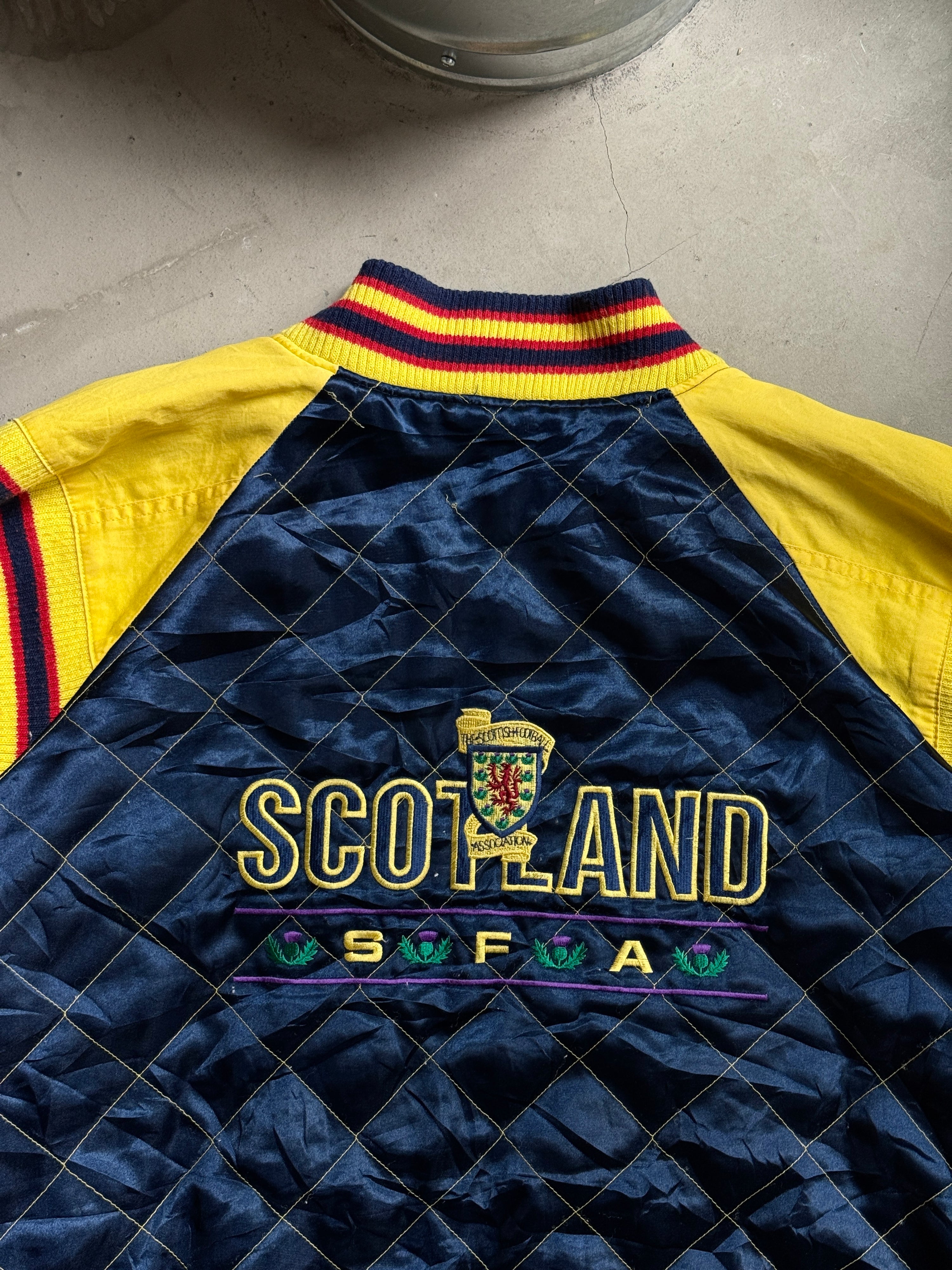 1994/96 Scotland Football Umbro Padded Jacket Navy - XXL