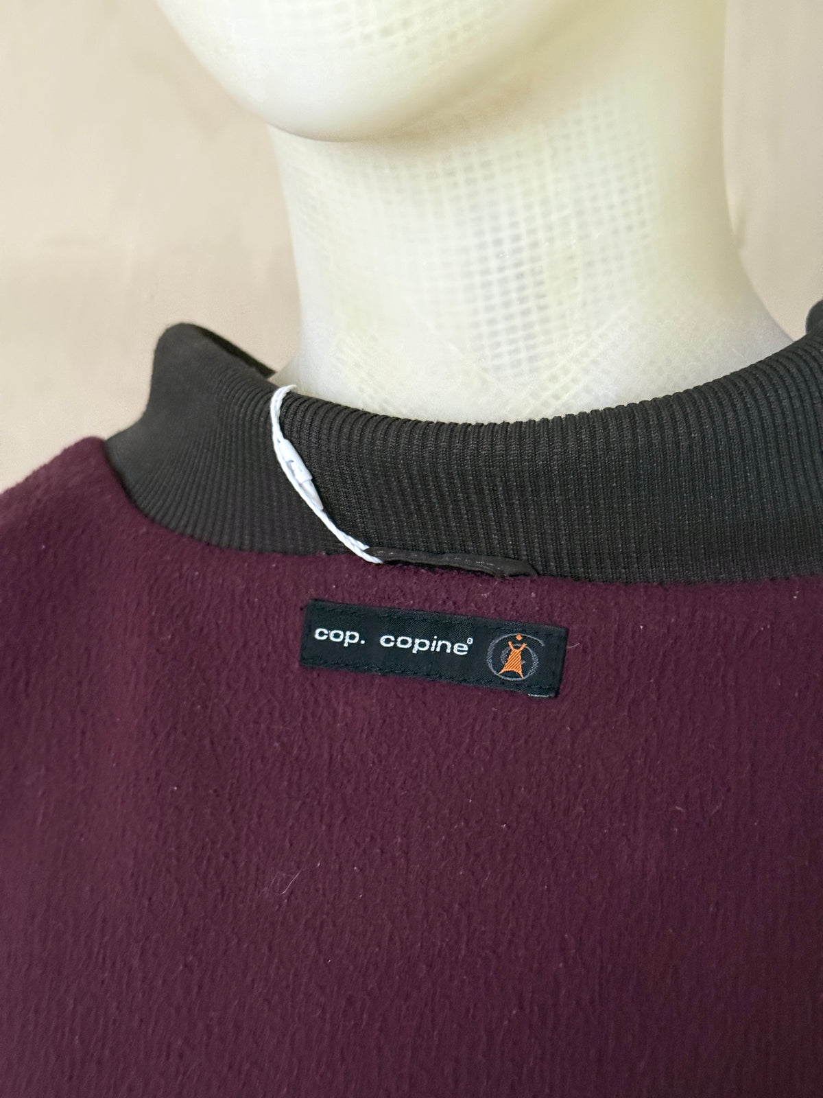 Vintage 2000s Cop Copine Fleece Lined Olive “Doony” Bomber Jacket - M