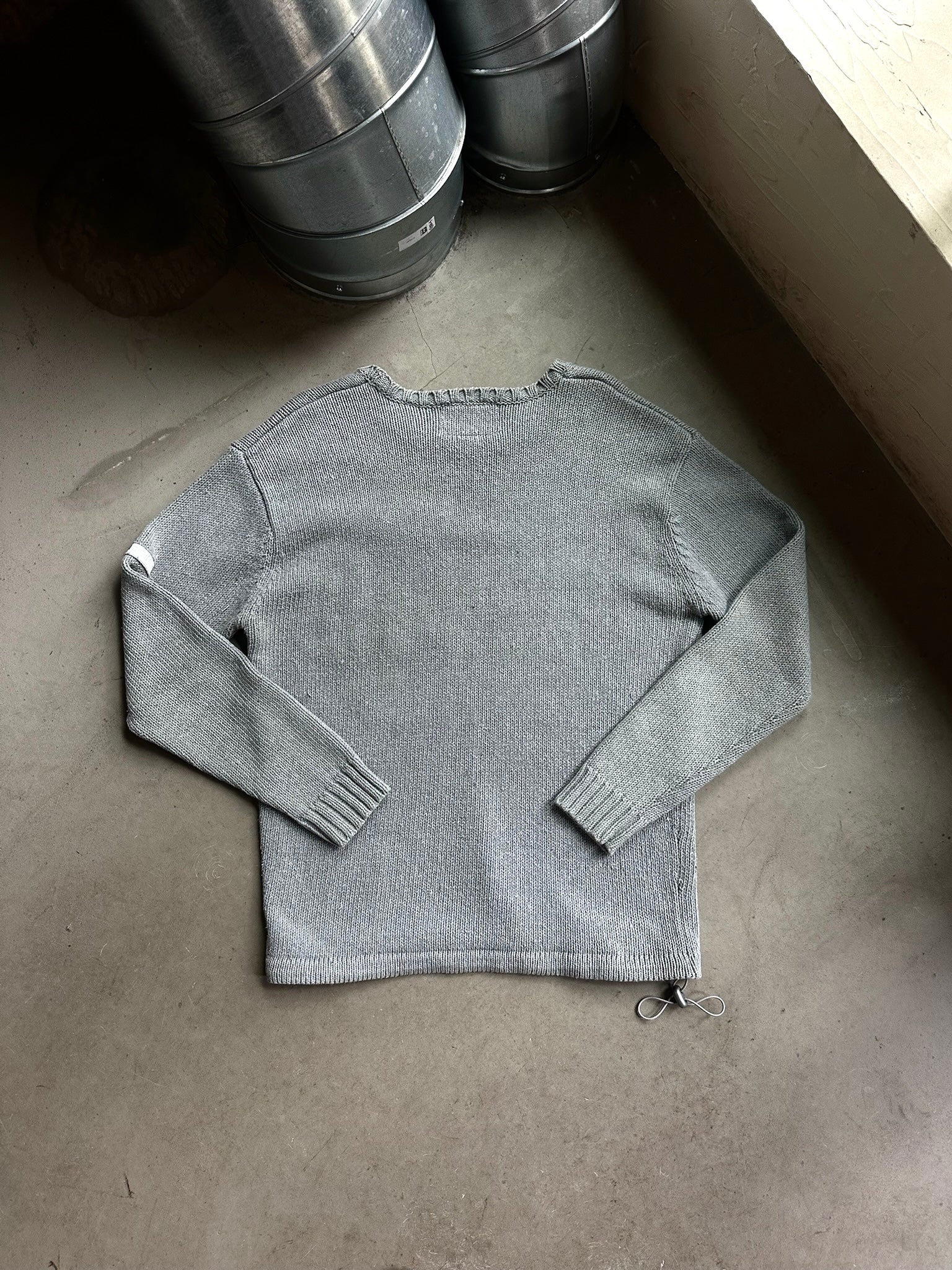 Vintage Energie “Miliatary” Knit Grey - L
