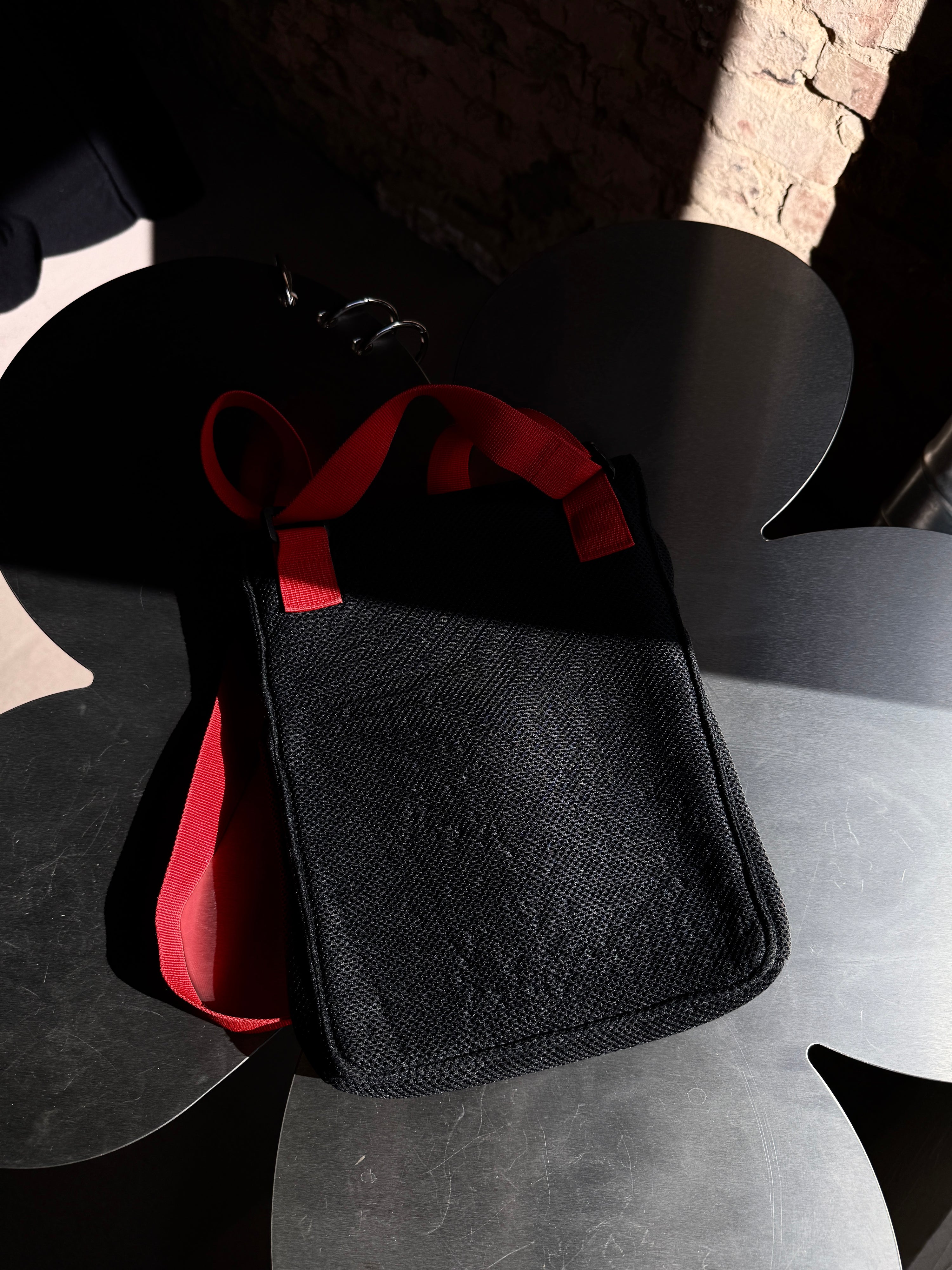 Vintage Marithé + François Girbaud Crossbody Mesh Bag Black