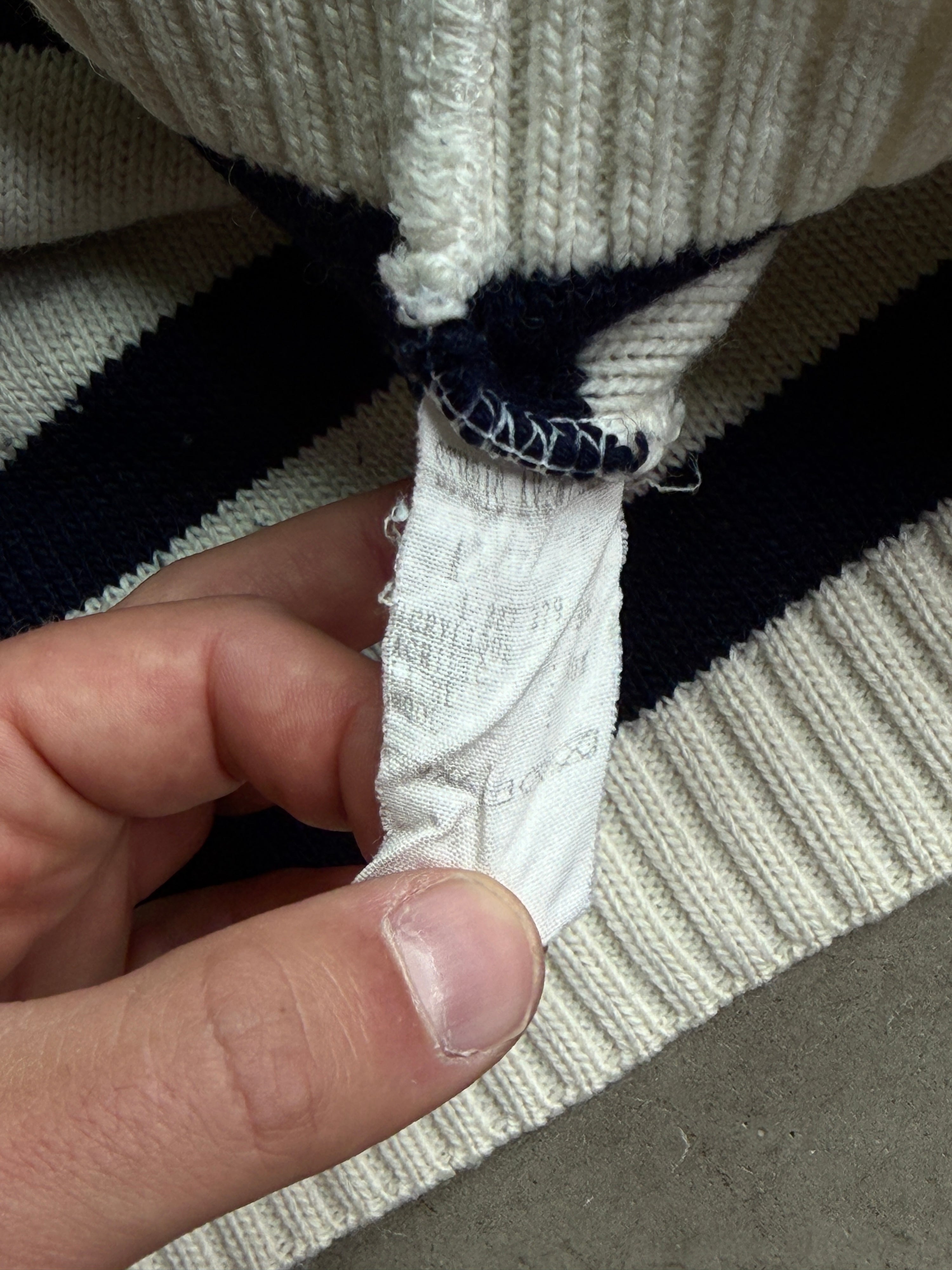 Vintage 1990s Gaston La Gaffe Striped Knit