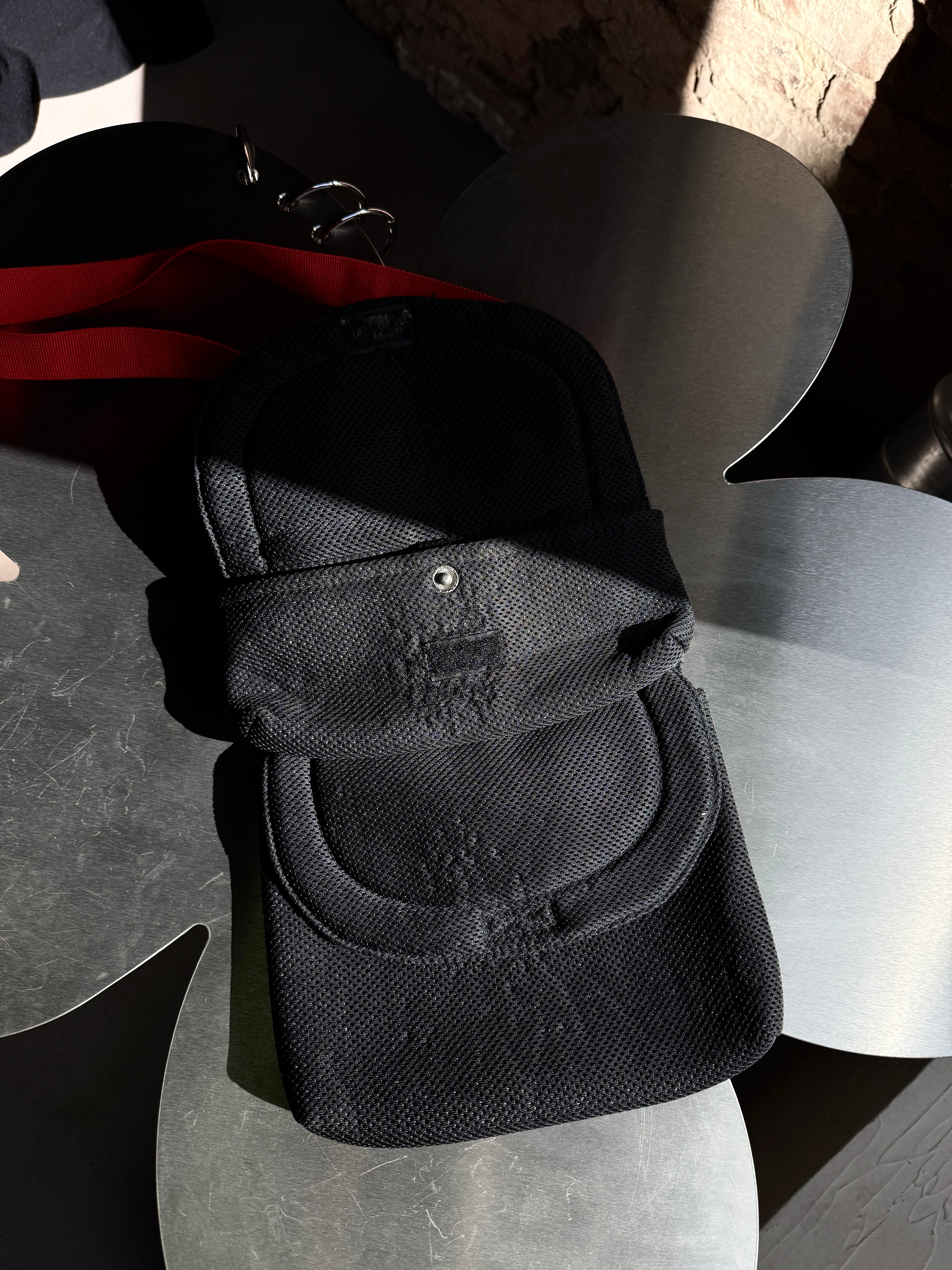 Vintage Marithé + François Girbaud Crossbody Mesh Bag Black