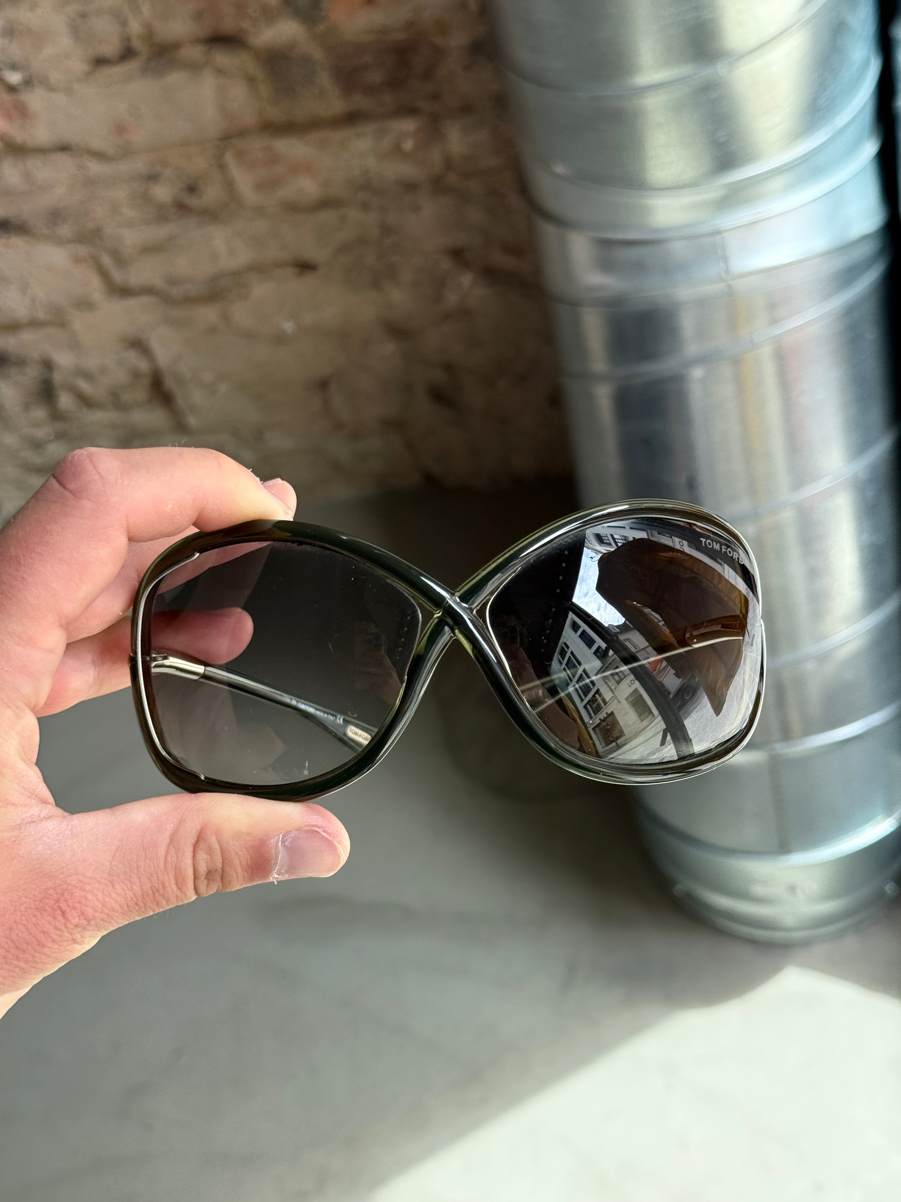 Tom Ford Oversized "Whitney" Sunglasses (TF9 769)