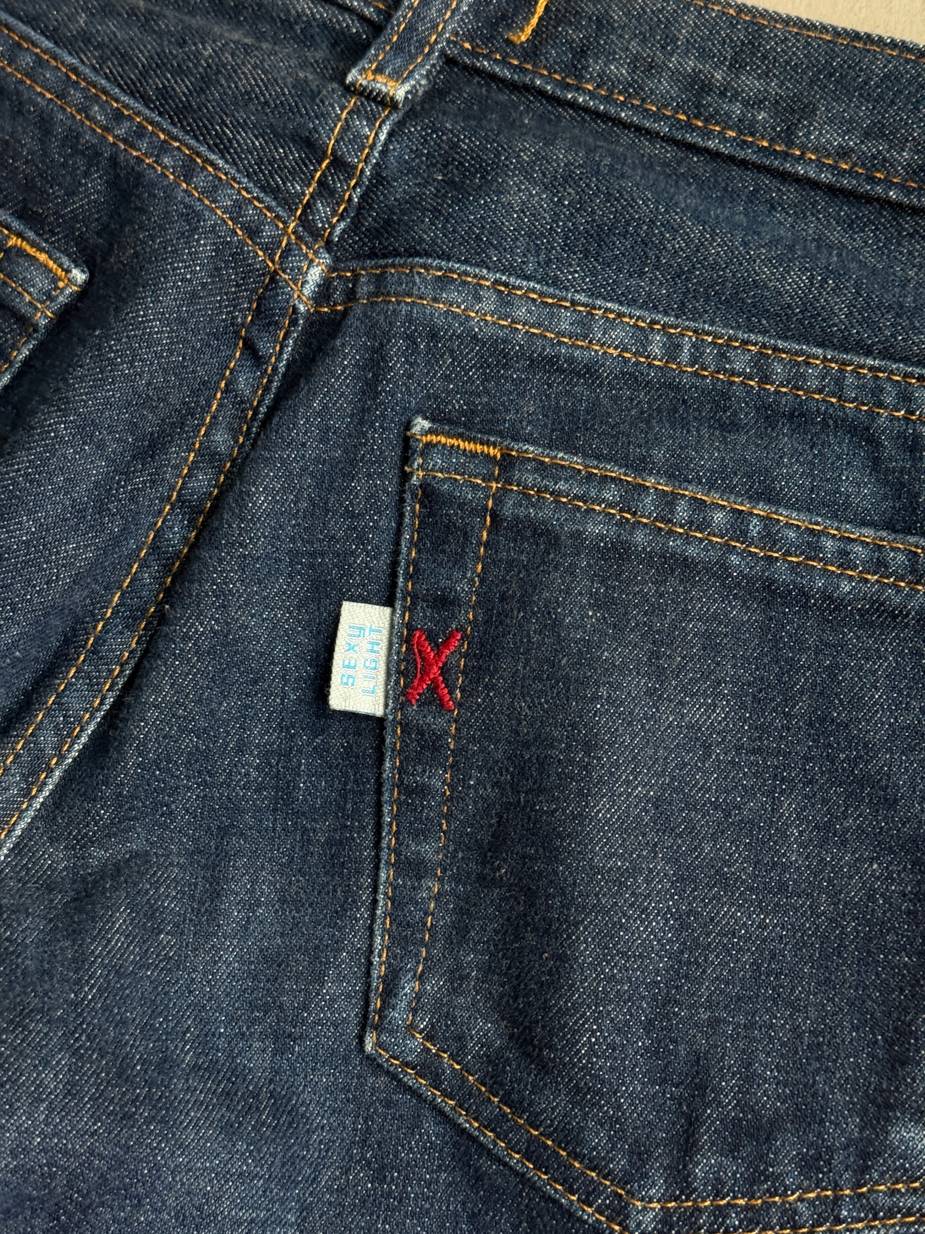 2000s Flared “Sexy Light” Corduroy Hybrid Jeans - W28 L30