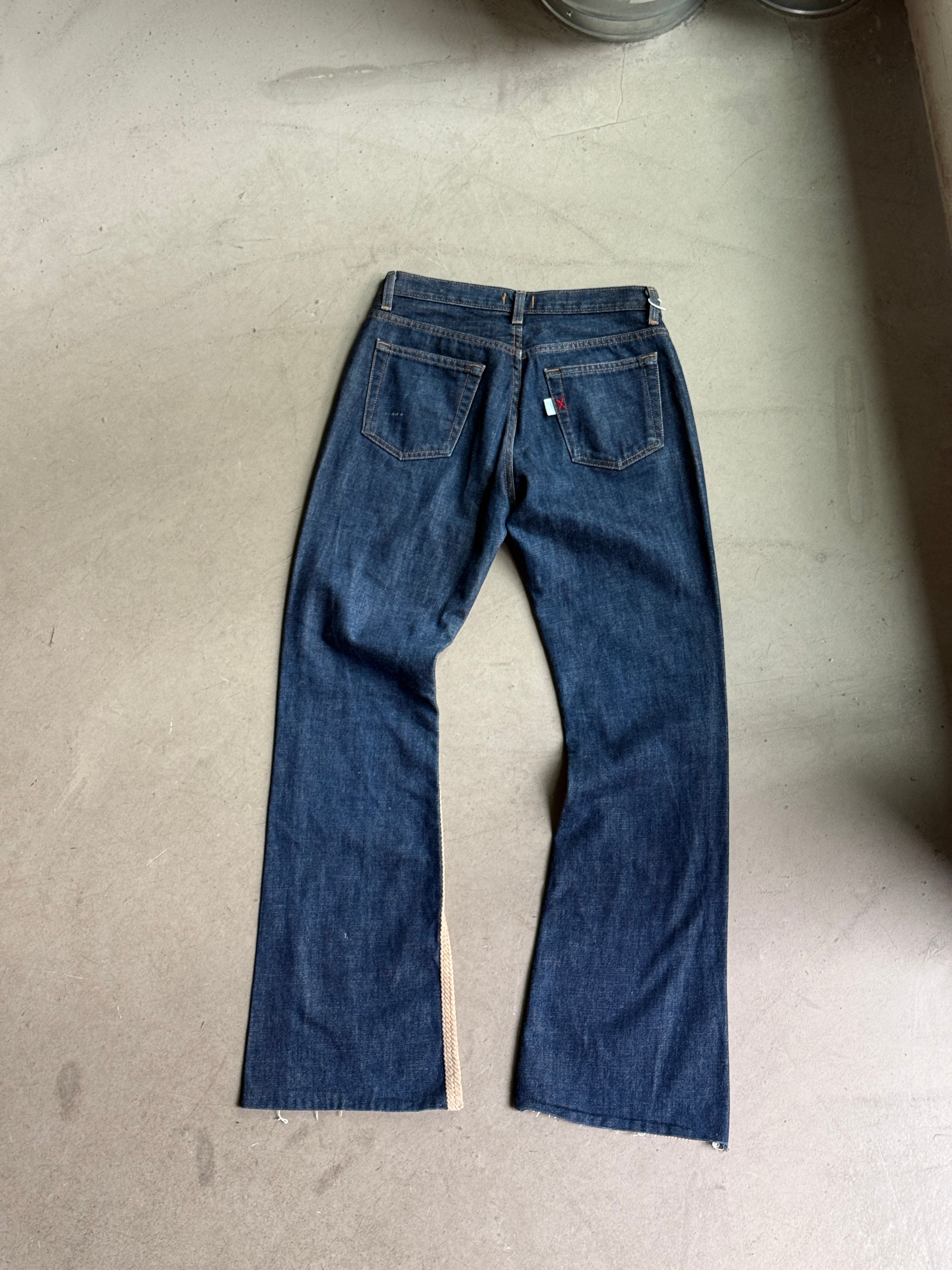 2000s Flared “Sexy Light” Corduroy Hybrid Jeans - W28 L30