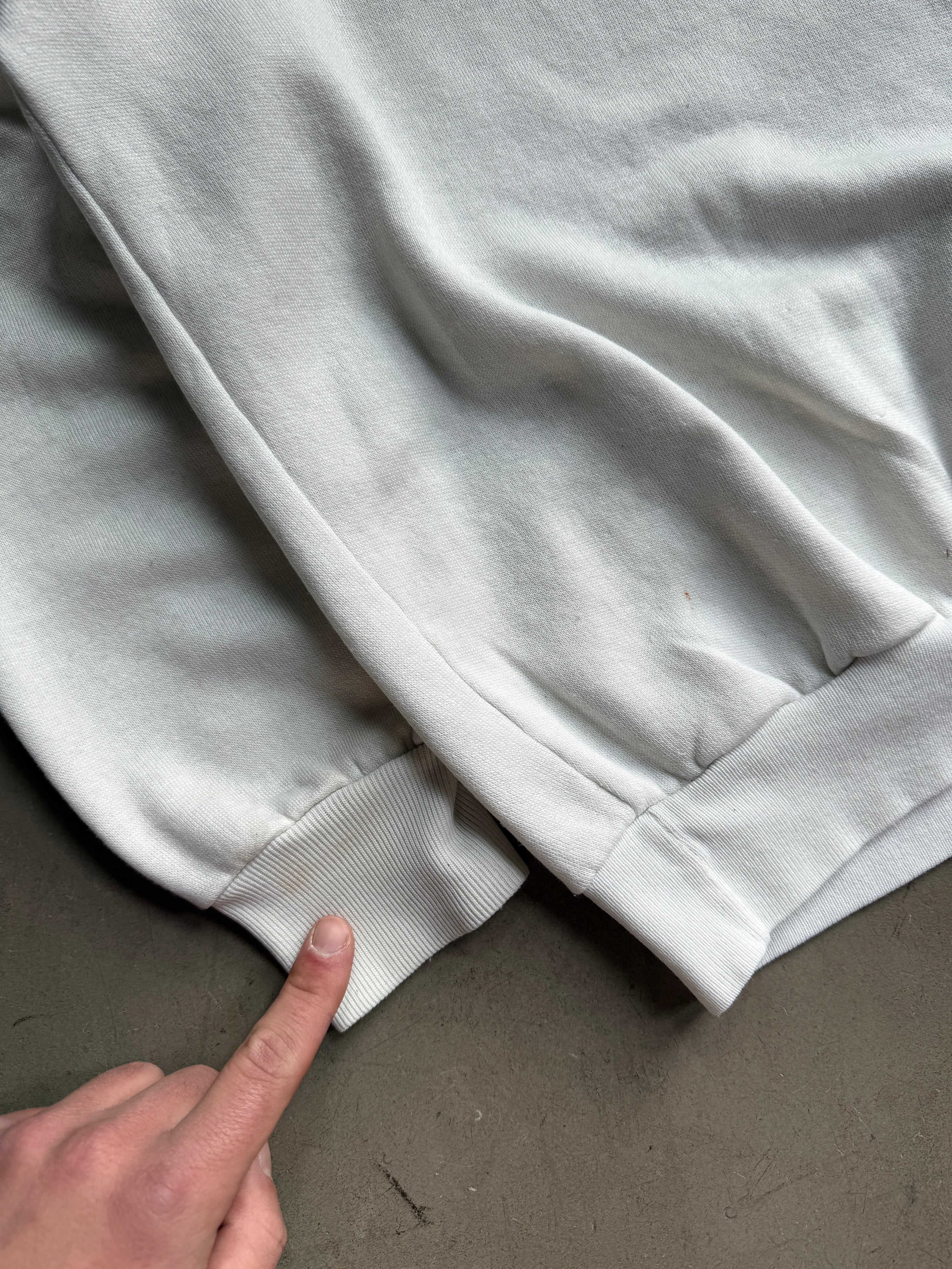 Vintage 1980s Royal Air Force Association Sweater White - L