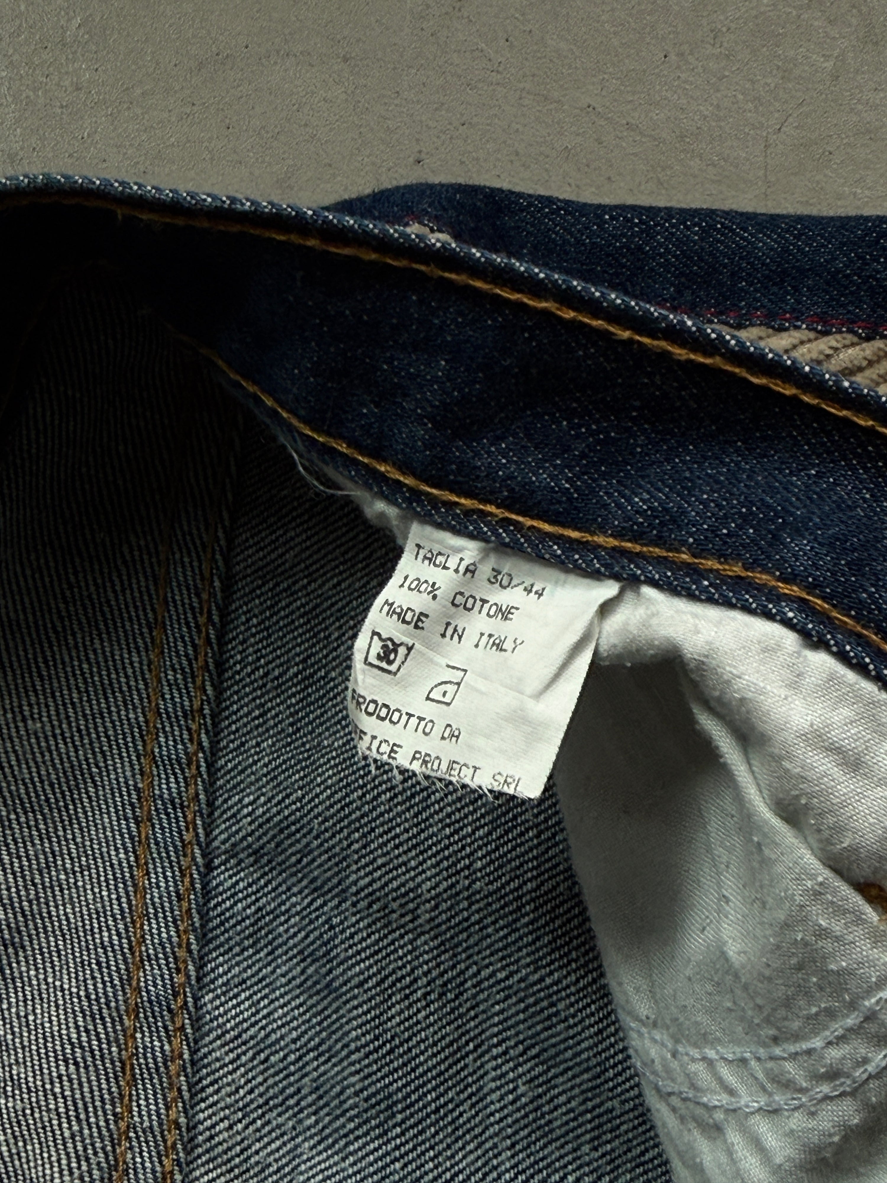 2000s Flared “Sexy Light” Corduroy Hybrid Jeans - W28 L30