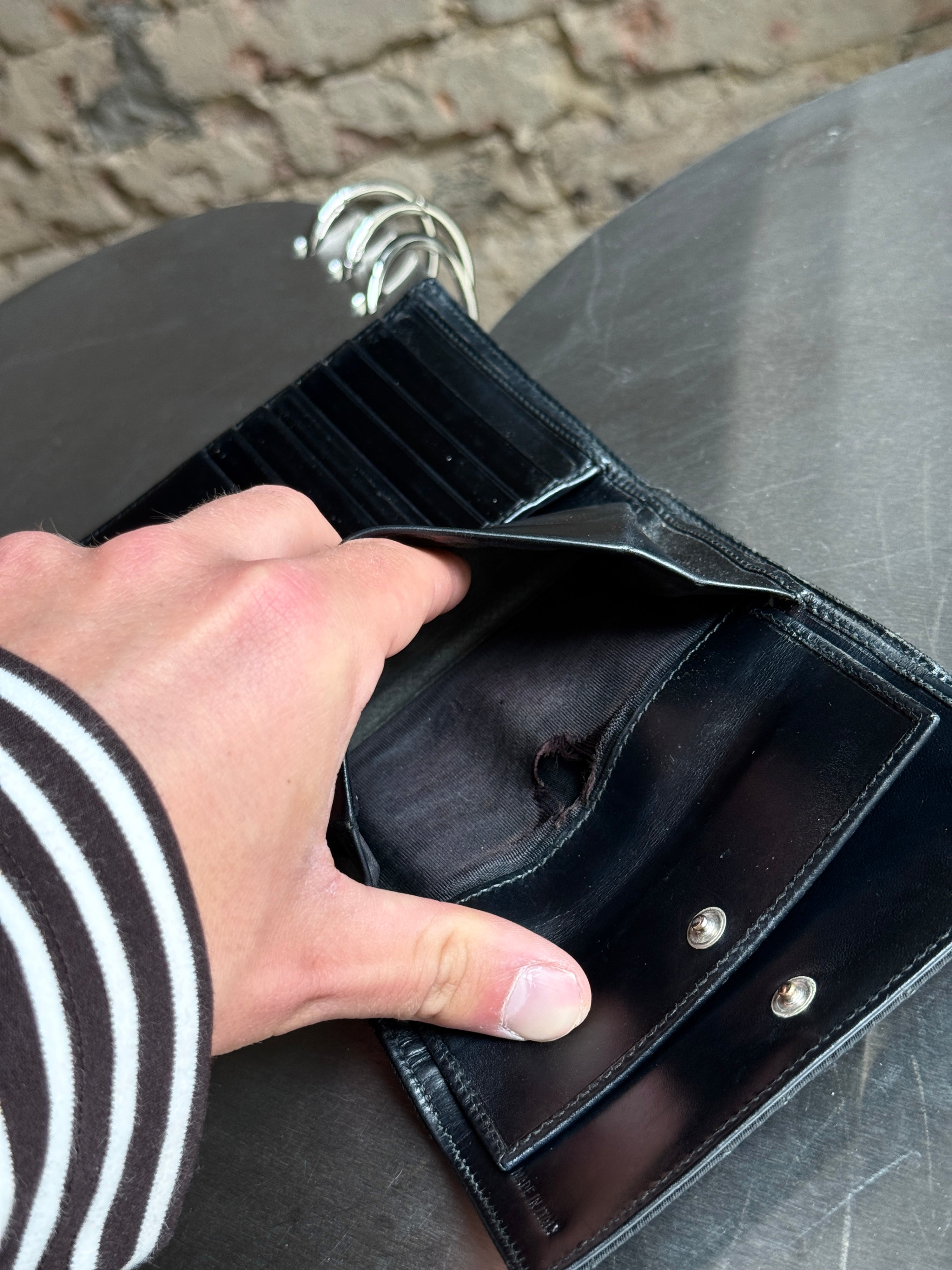 Vintage Prada Quilted Tessuto Nylon Wallet