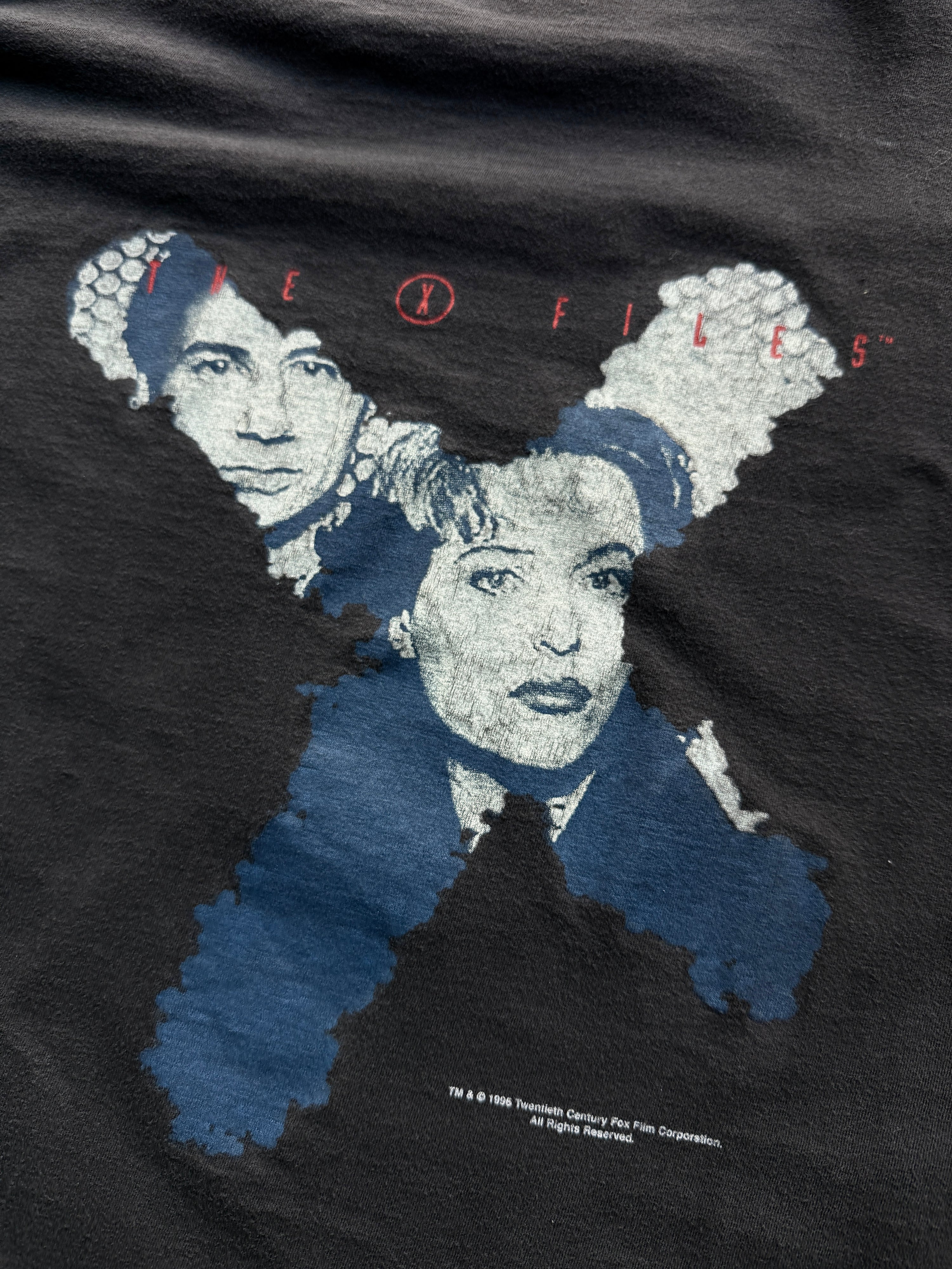 Vintage "The X Flies" Movie Promo Tee Black - L