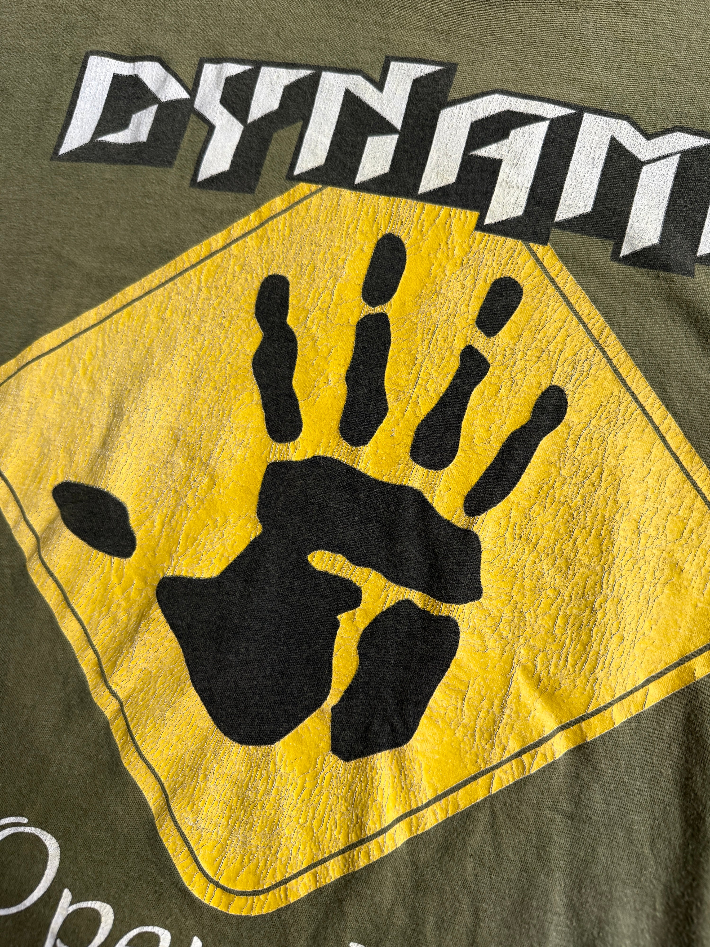 Vintage 1996 Dynamo Open Air Festival Tee Green - XXL