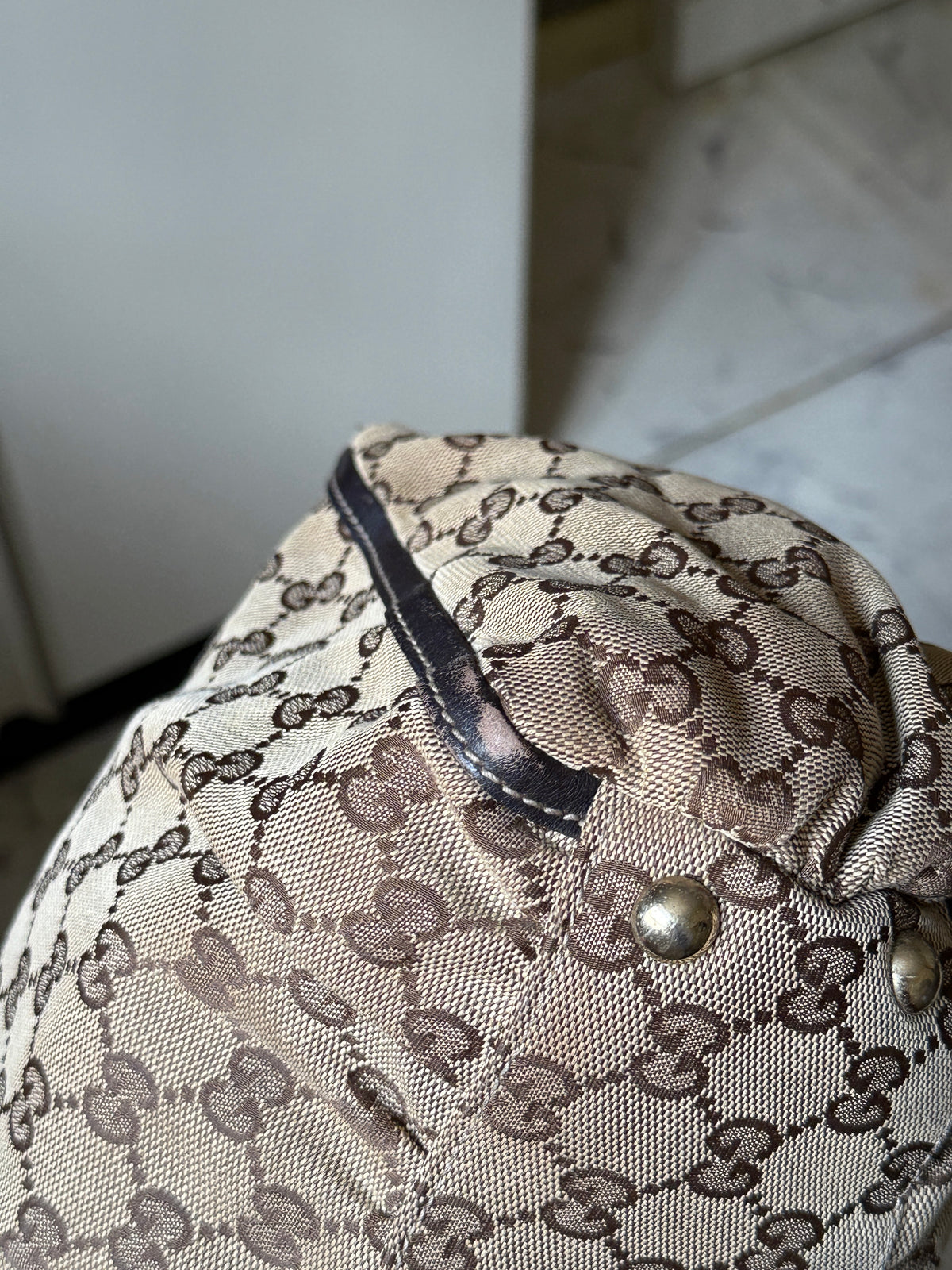 Gucci GG Canvas Abbey D-Ring Tote Bag