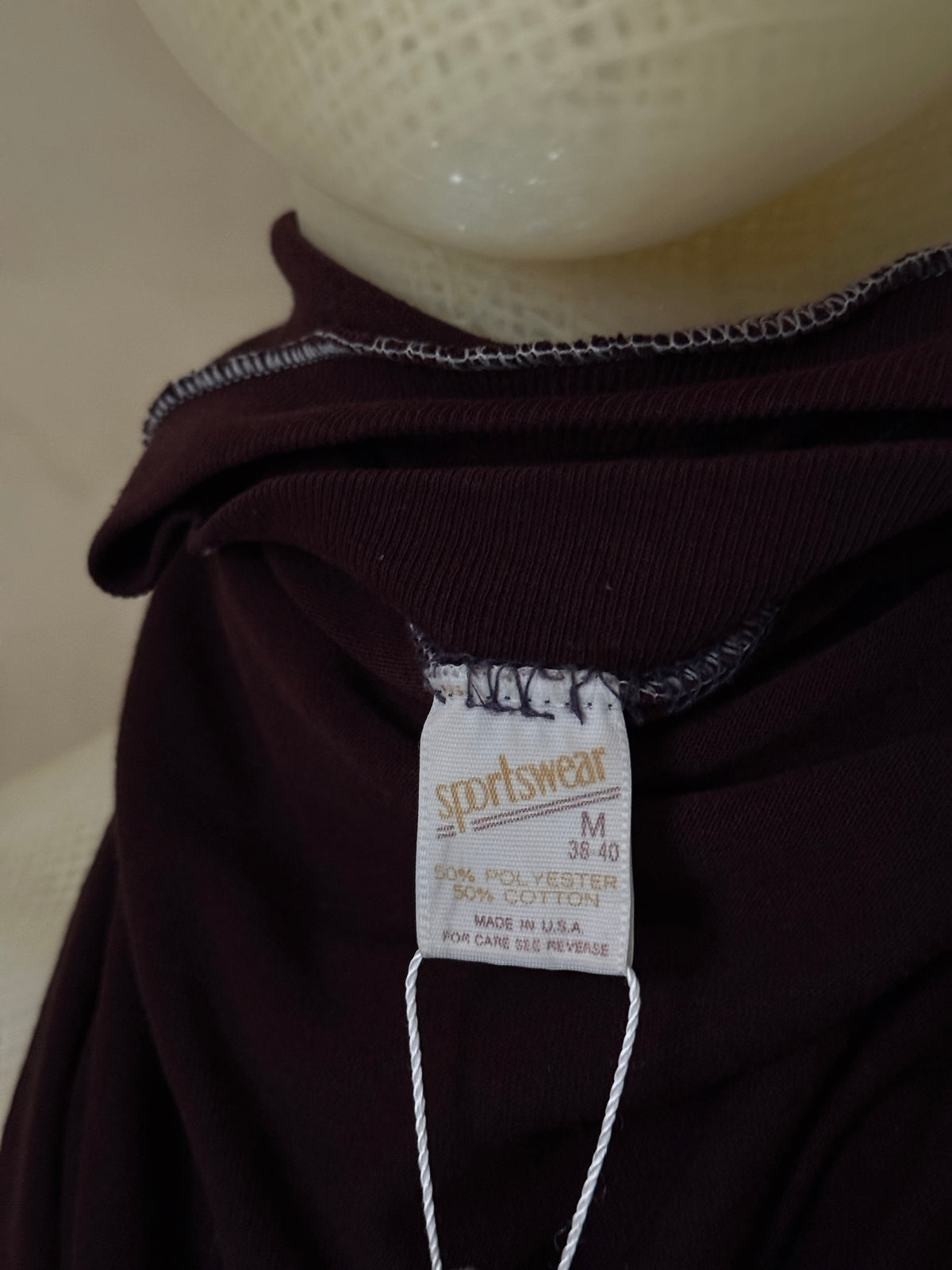 Vintage 1980s "Mr Floods Party Bar" Brown T-Shirt - S