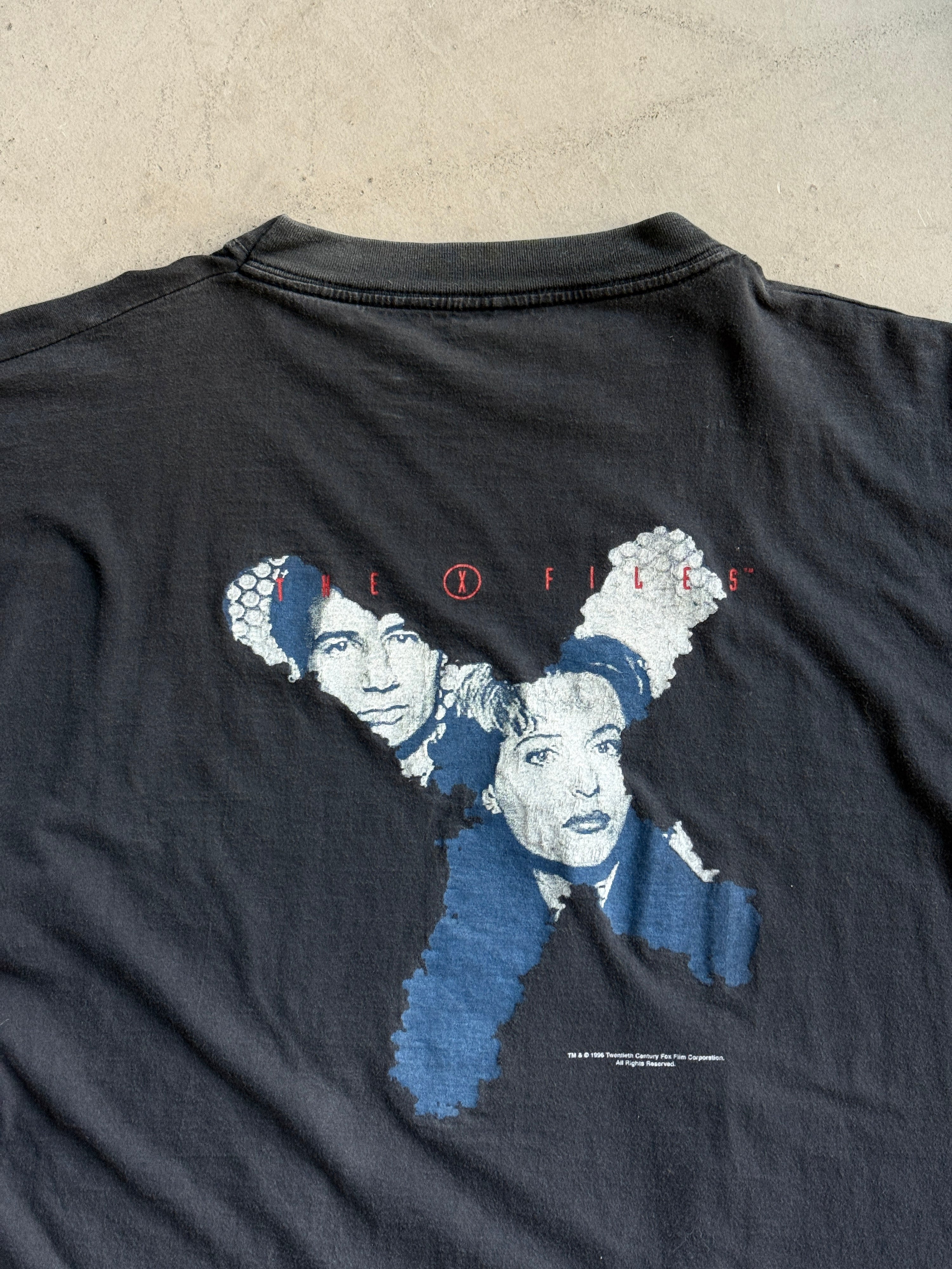 Vintage "The X Flies" Movie Promo Tee Black - L