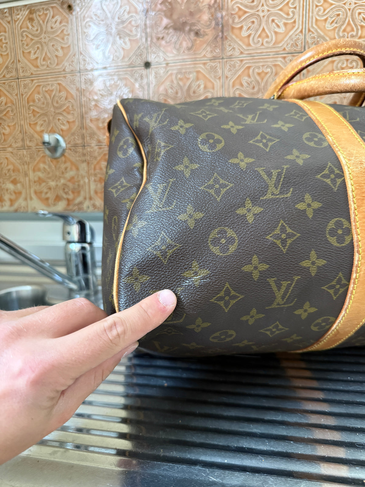 1983 Louis Vuitton Keepall 45 Duffle Bag (831SA)
