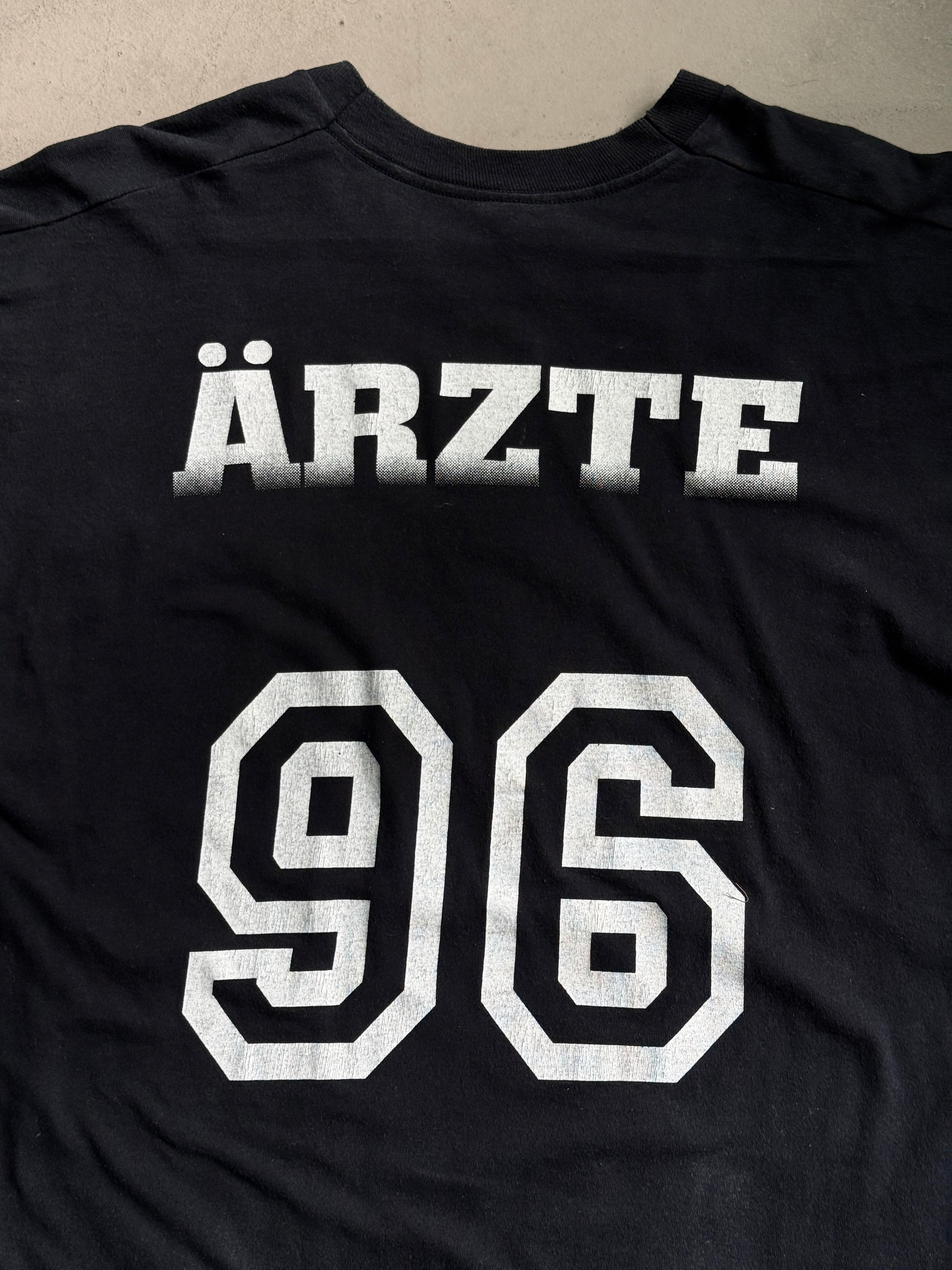 Vintage 1996 Die Ärzte Band T-Shirt Black - L