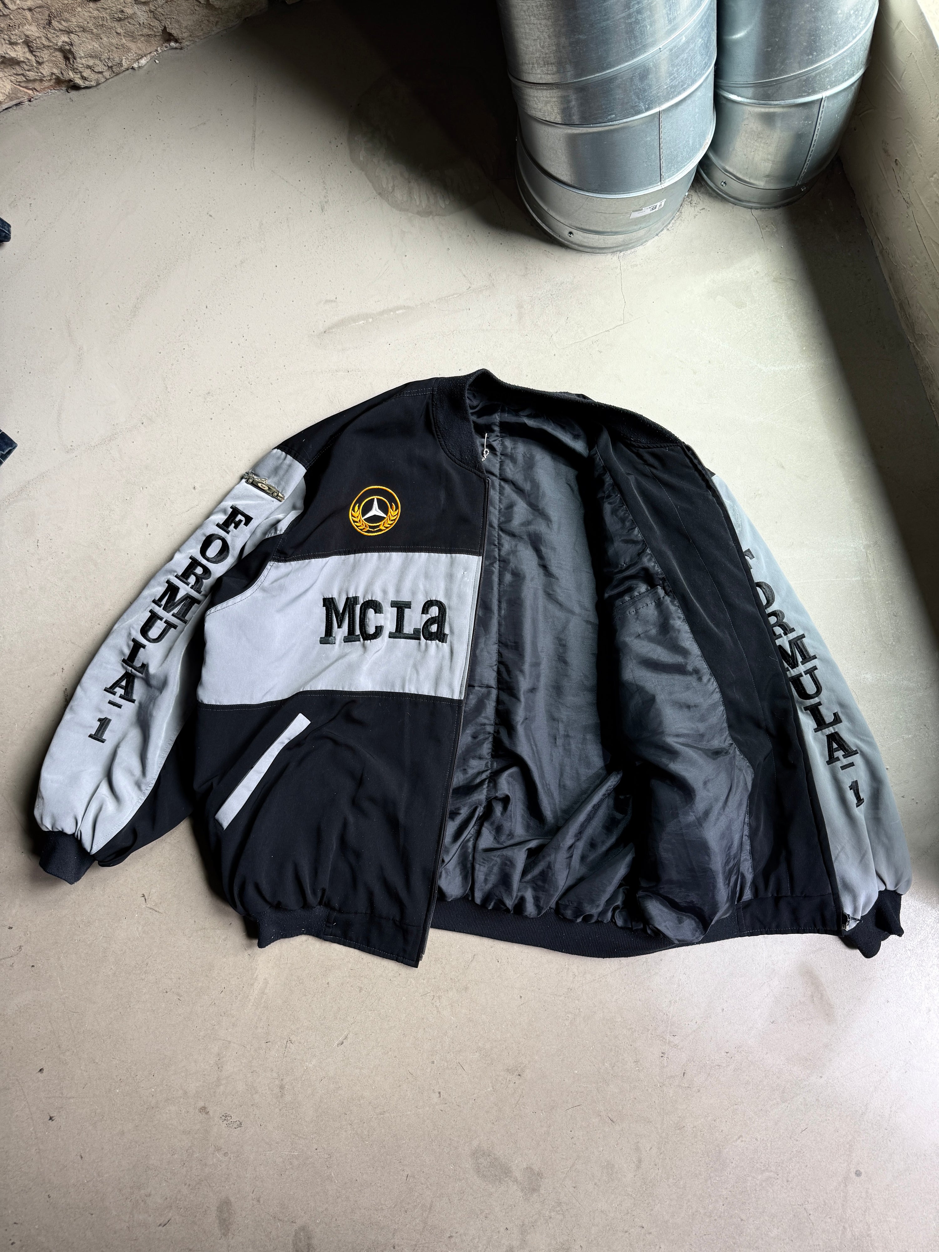 Vintage 2001 McLaren Nika Häkkinen Racing Jacket Black - XXL