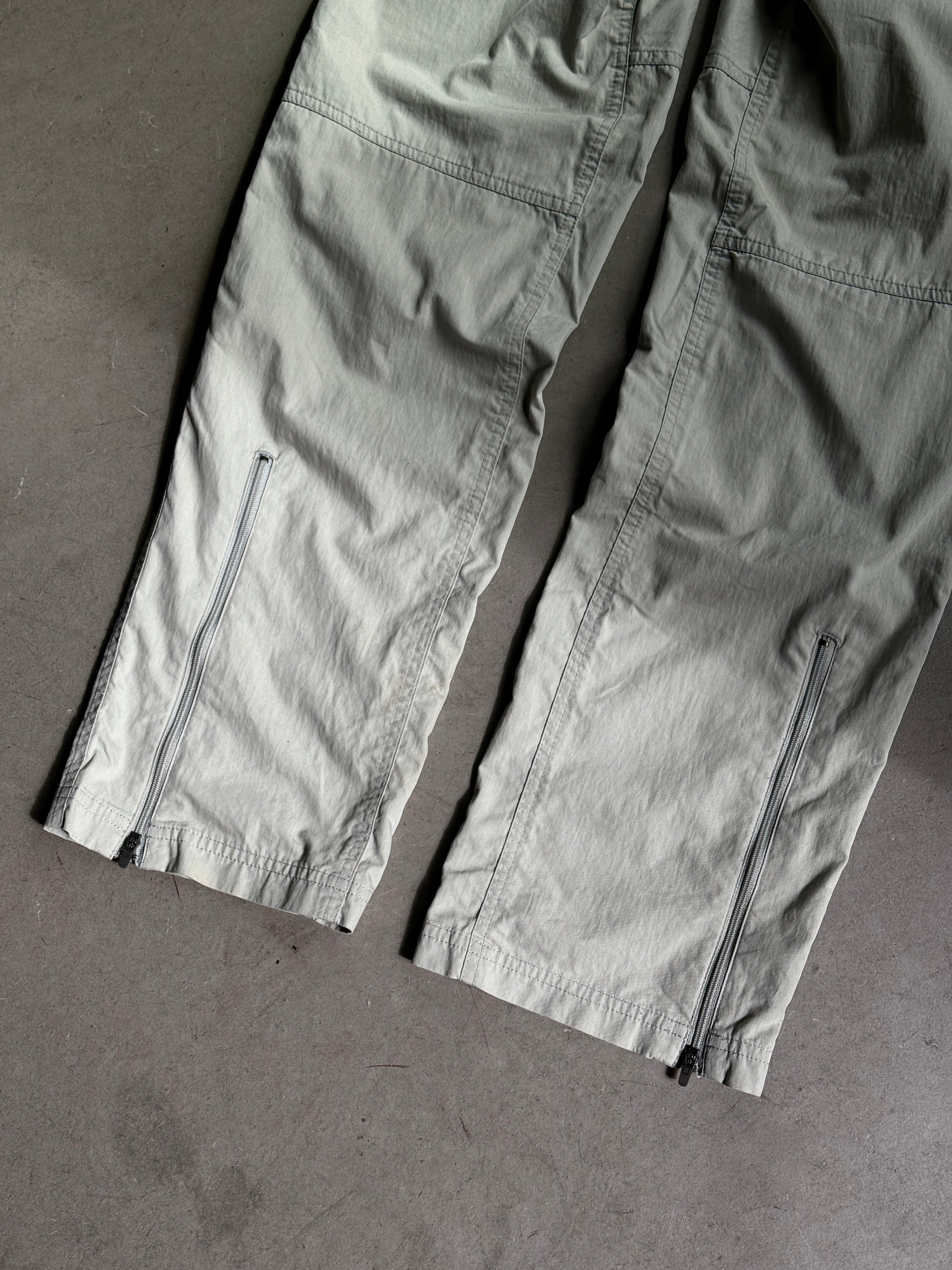 Vintage Nike ACG Lightweight Pants Tan - S