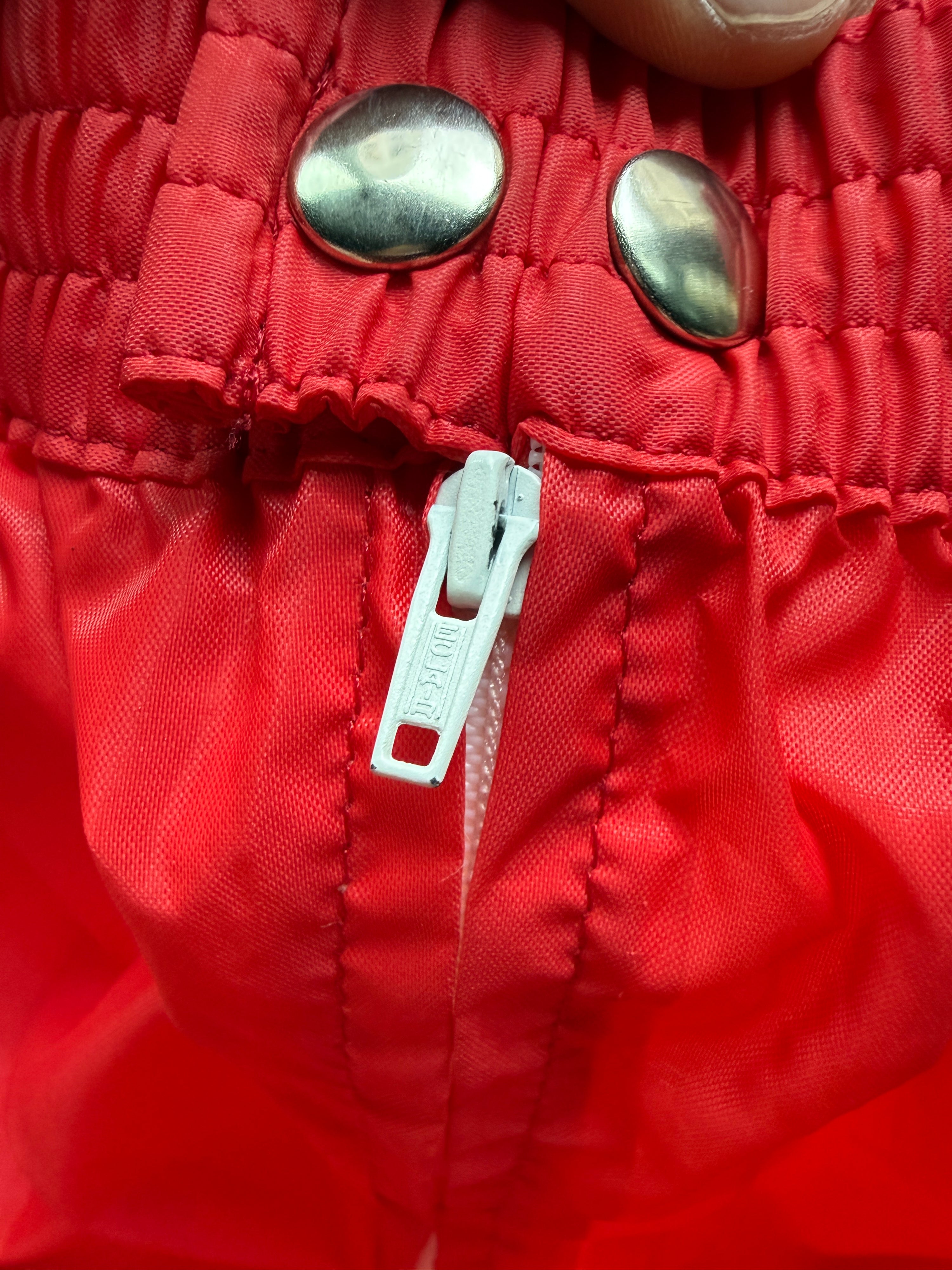 Vintage 1980s Adidas Ventex Nylon Trackpants Red W28-32 L31