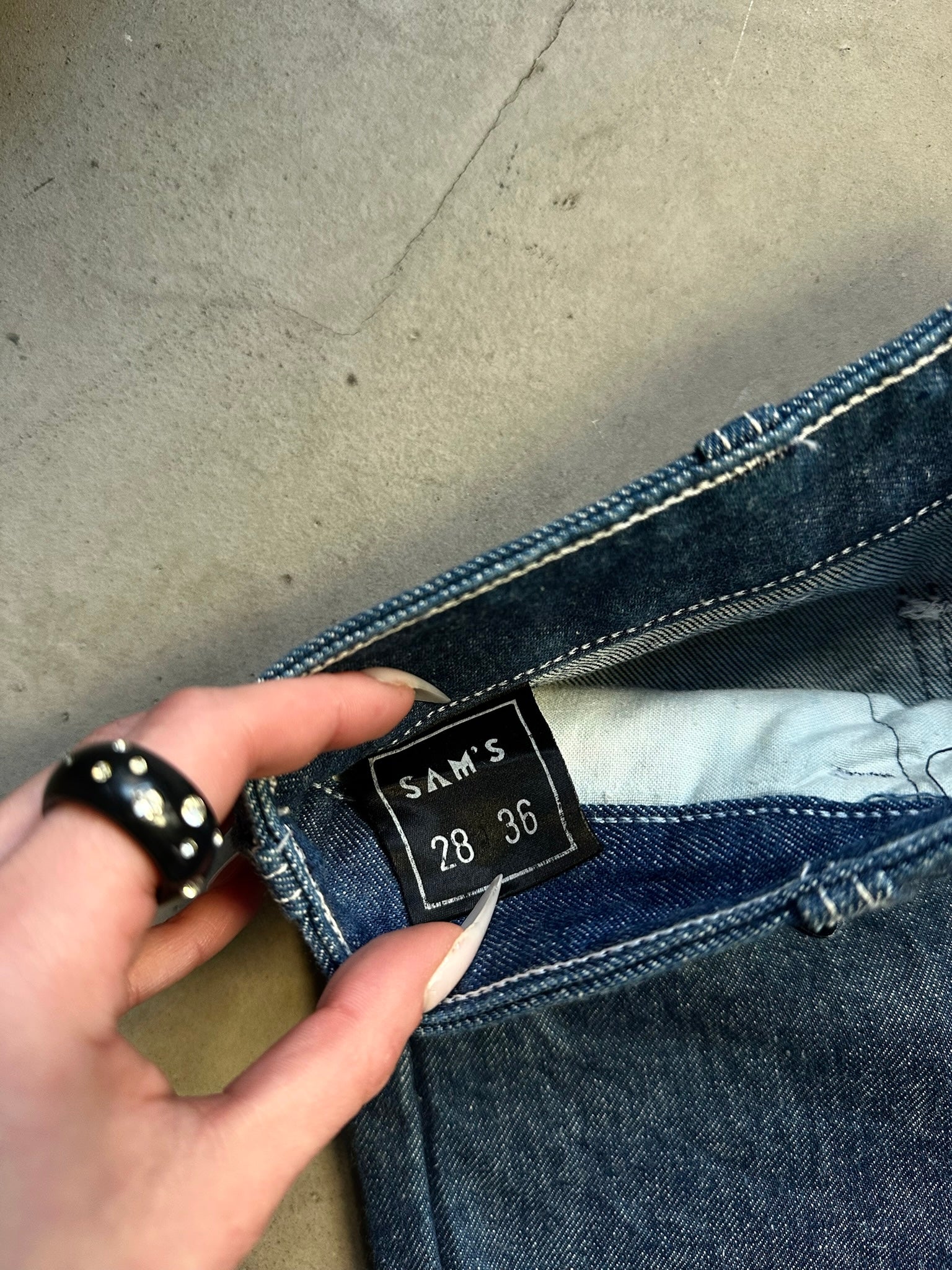 Vintage Sam's Flared Jeans W28 L36