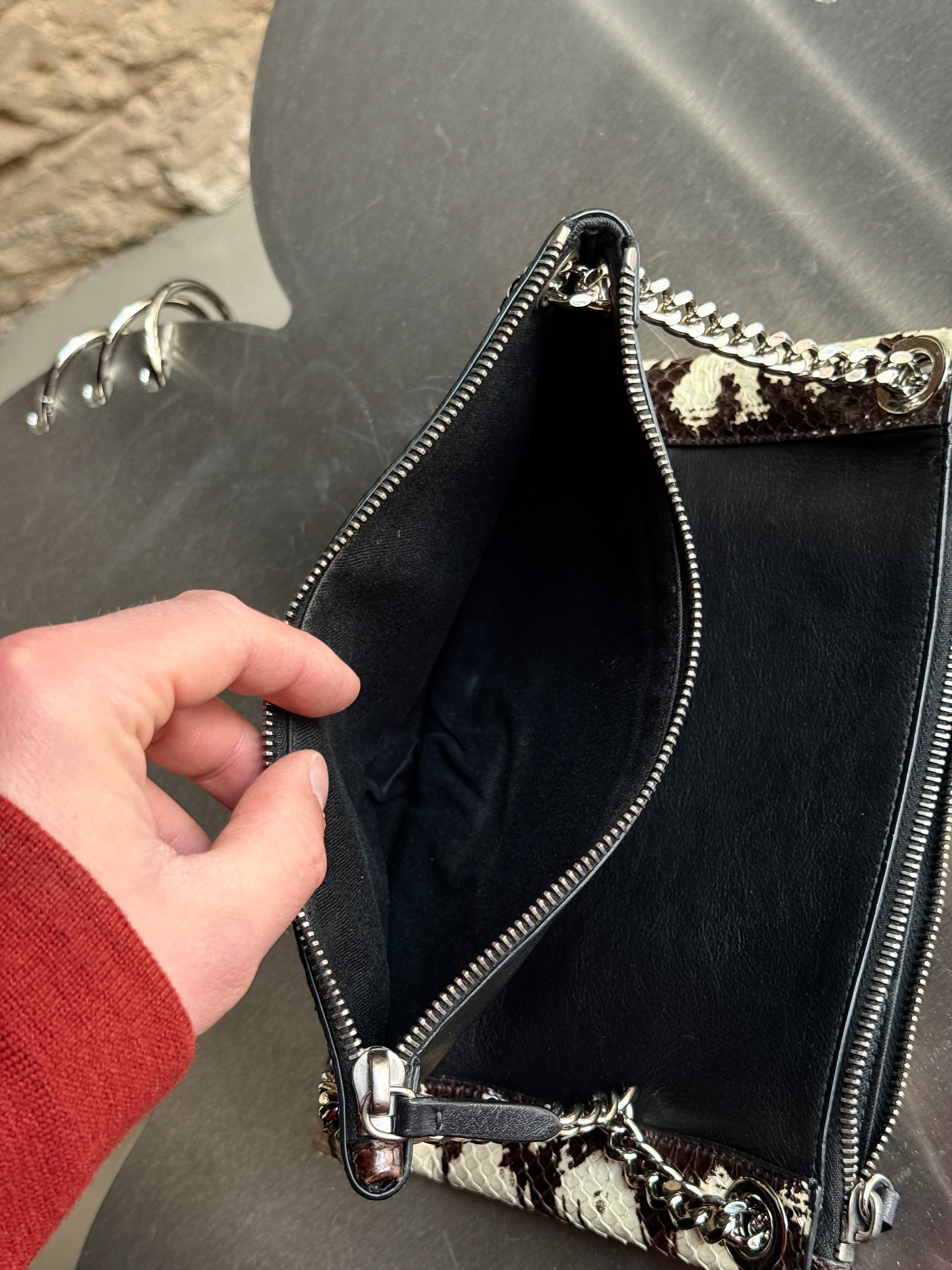 2000s Jil Sander “Snake Scales” Shoulder Bag