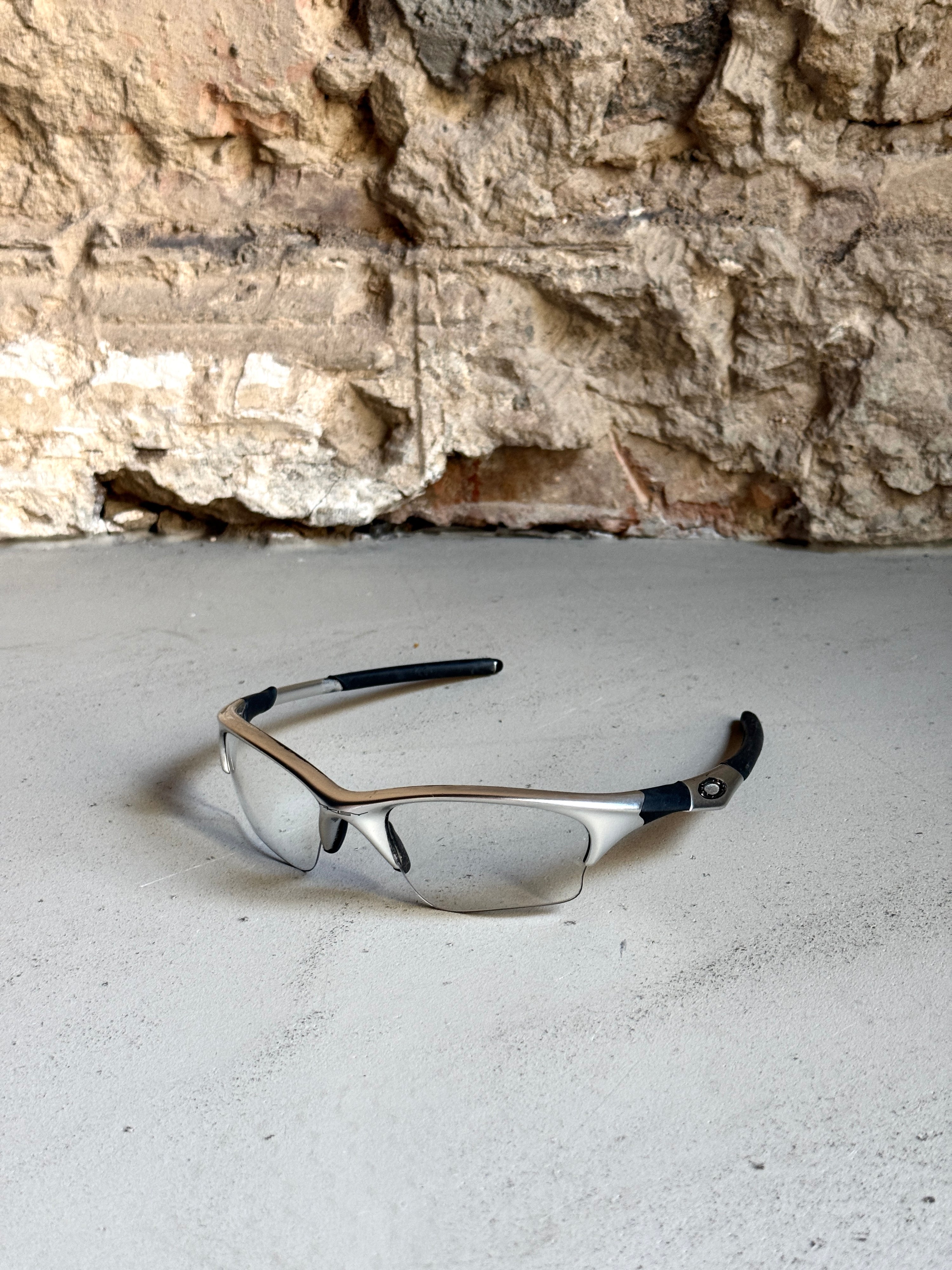 2000s Oakley Half Jackets Chrome Sunglasses