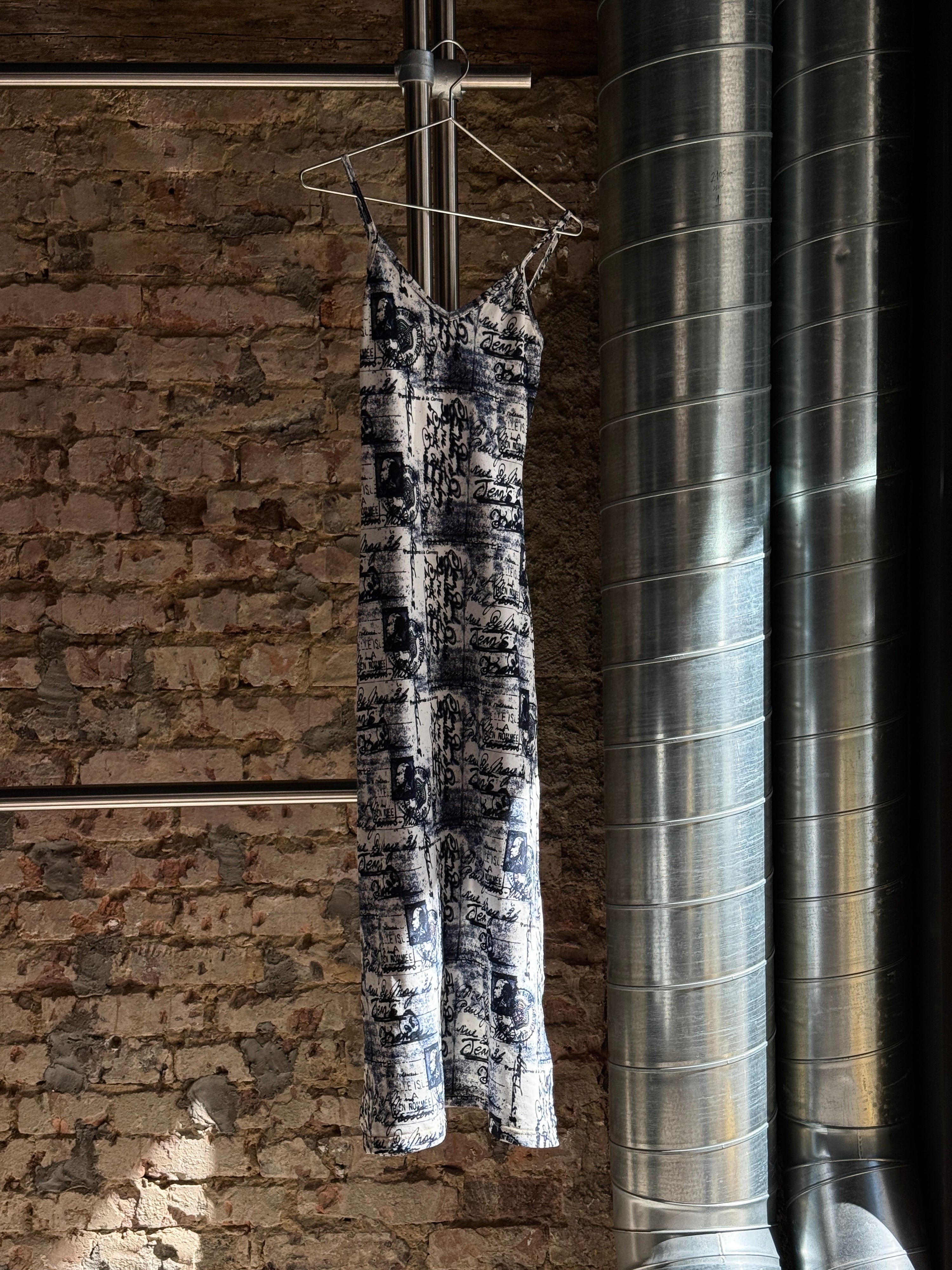 Vintage 1990s Jean Paul Gaultier “Postcard” Dress - XS