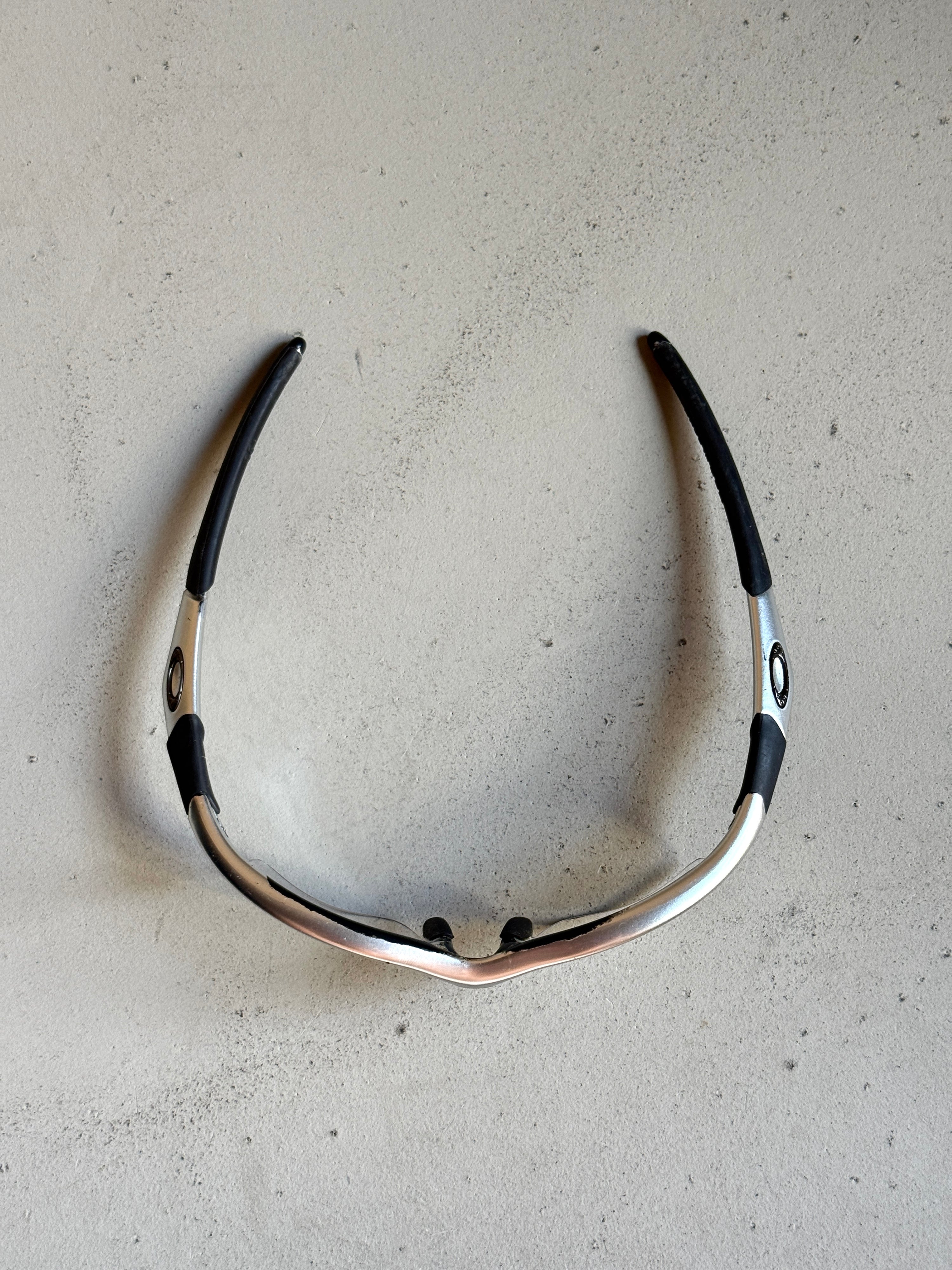 2000s Oakley Half Jackets Chrome Sunglasses