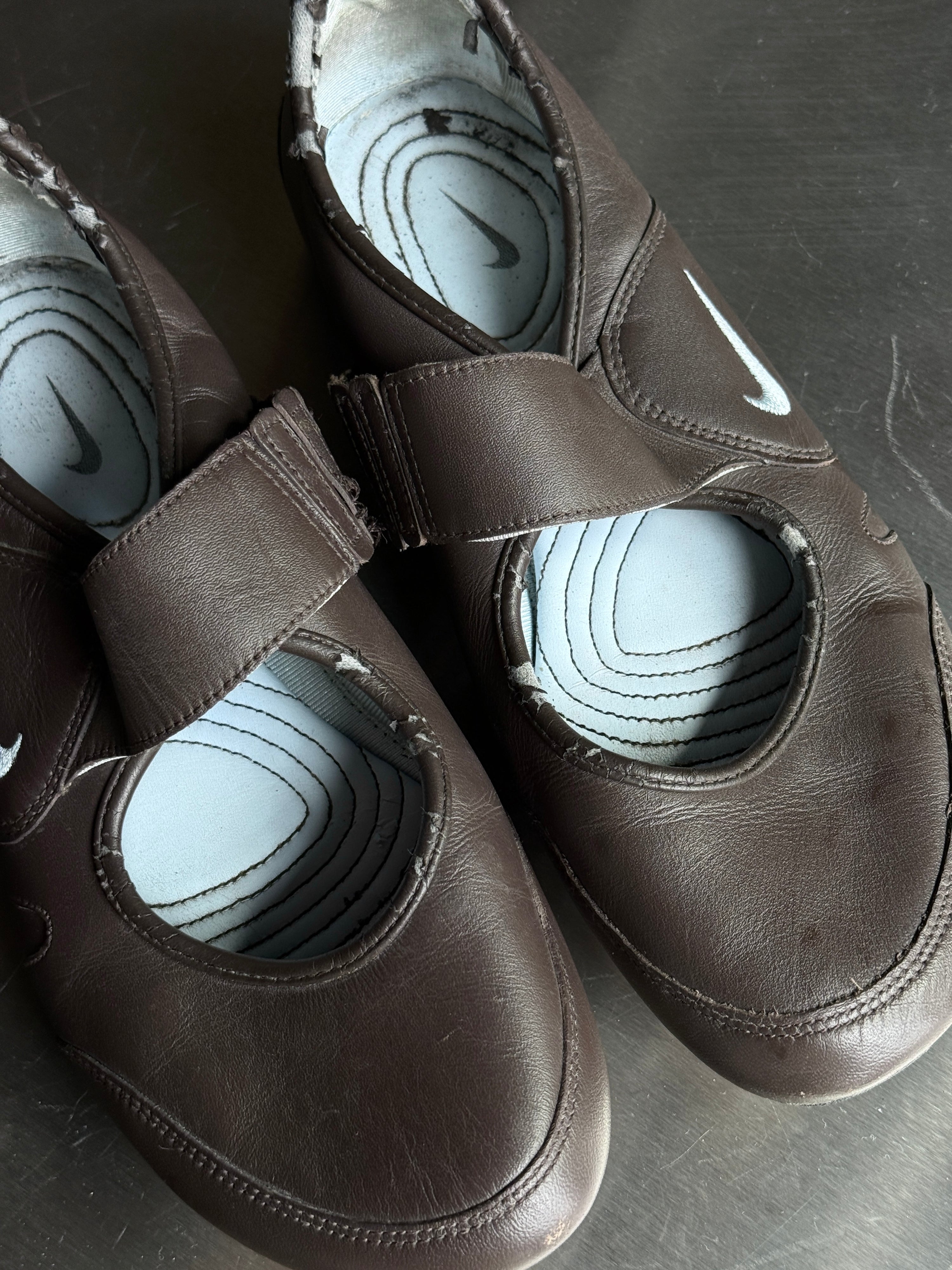 Vintage 2000s Nike Ballet Flats Brown - EU 37.5