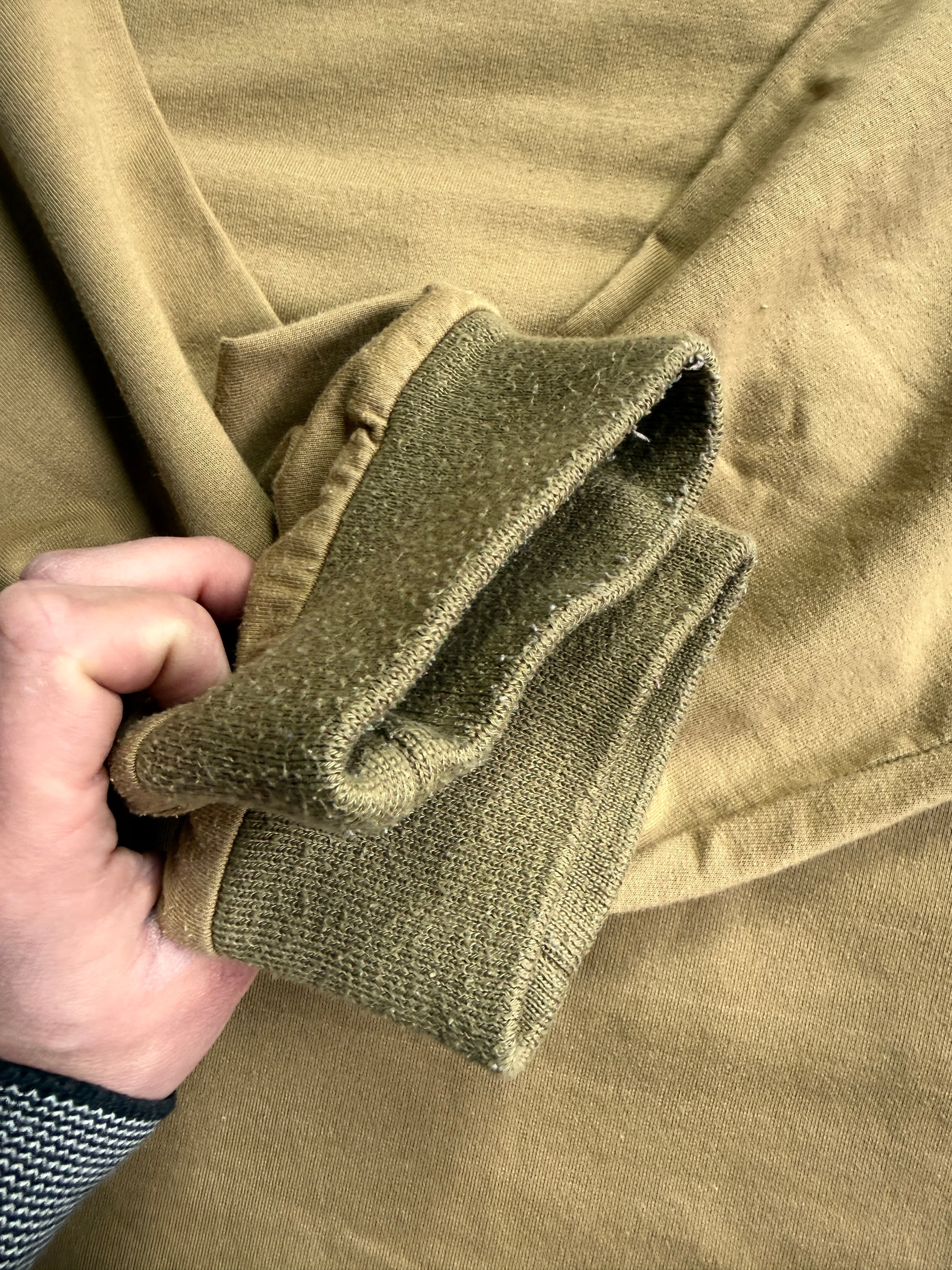 2000s Napapijri Multipocket Longlseeve Khaki - XL