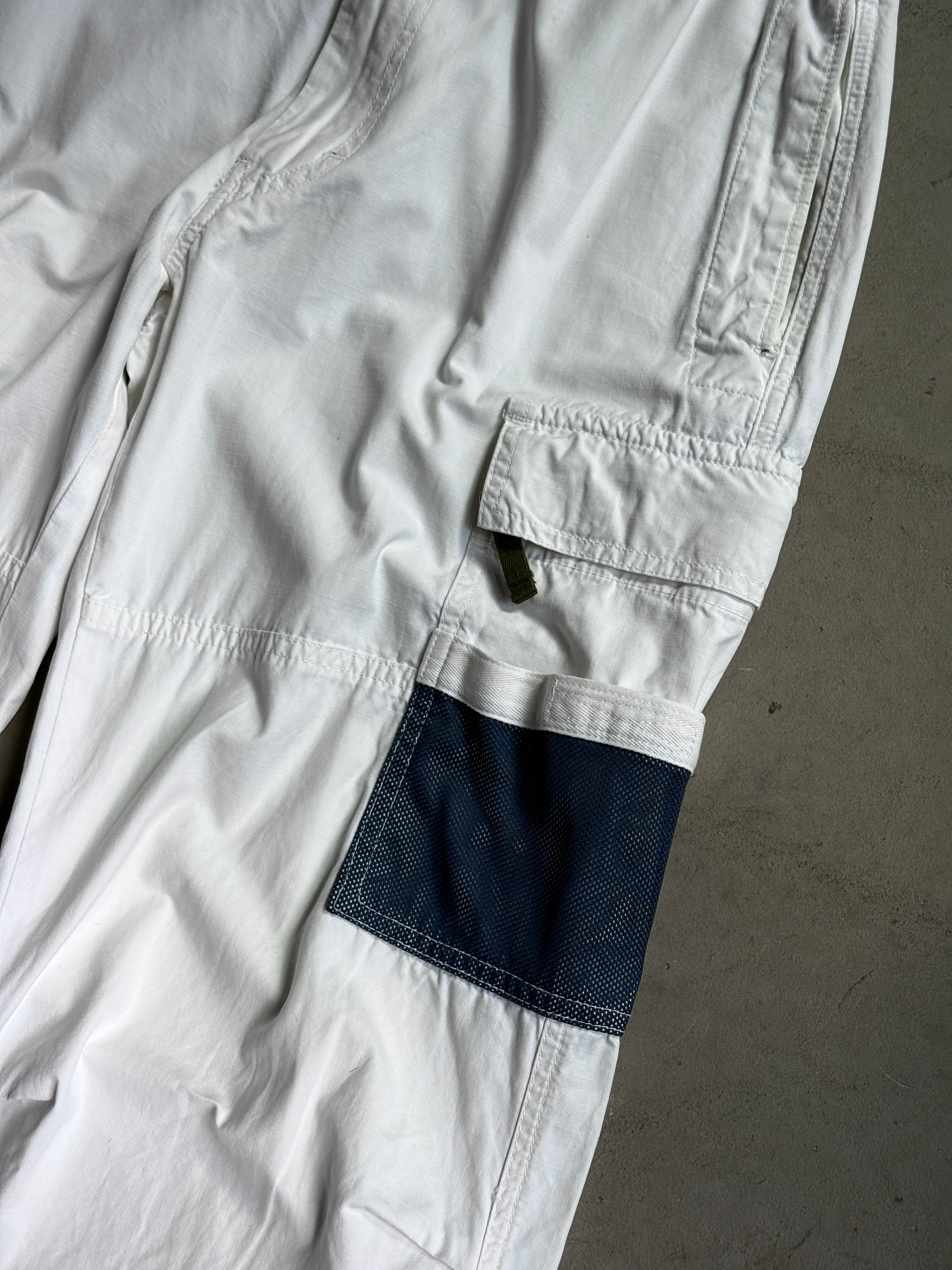 Murphy & Nye Technical Multipocket Cargo Pants White - W30 L33