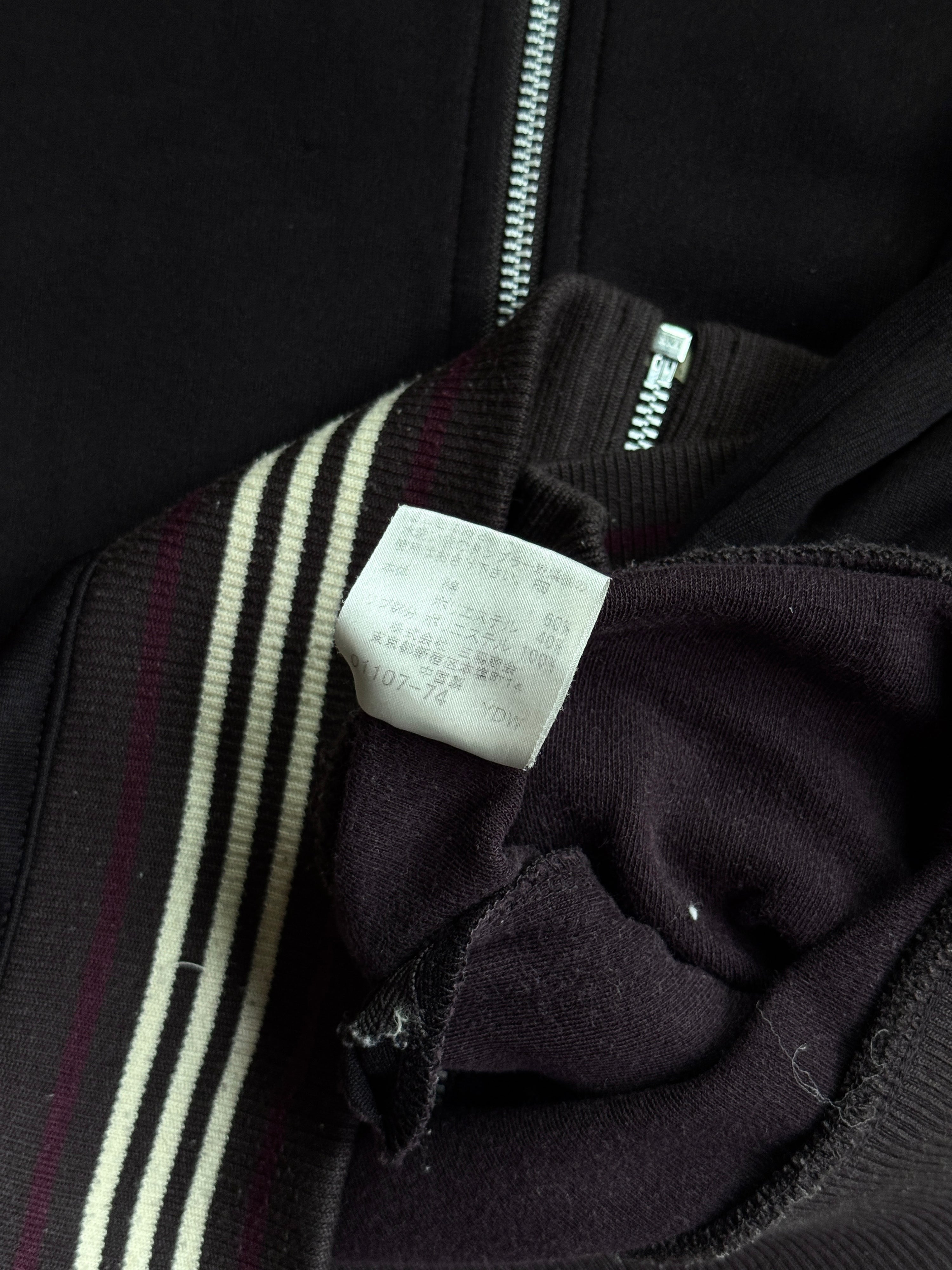 Vintage Burberry Black Label Trackjacket Dark Brown - M