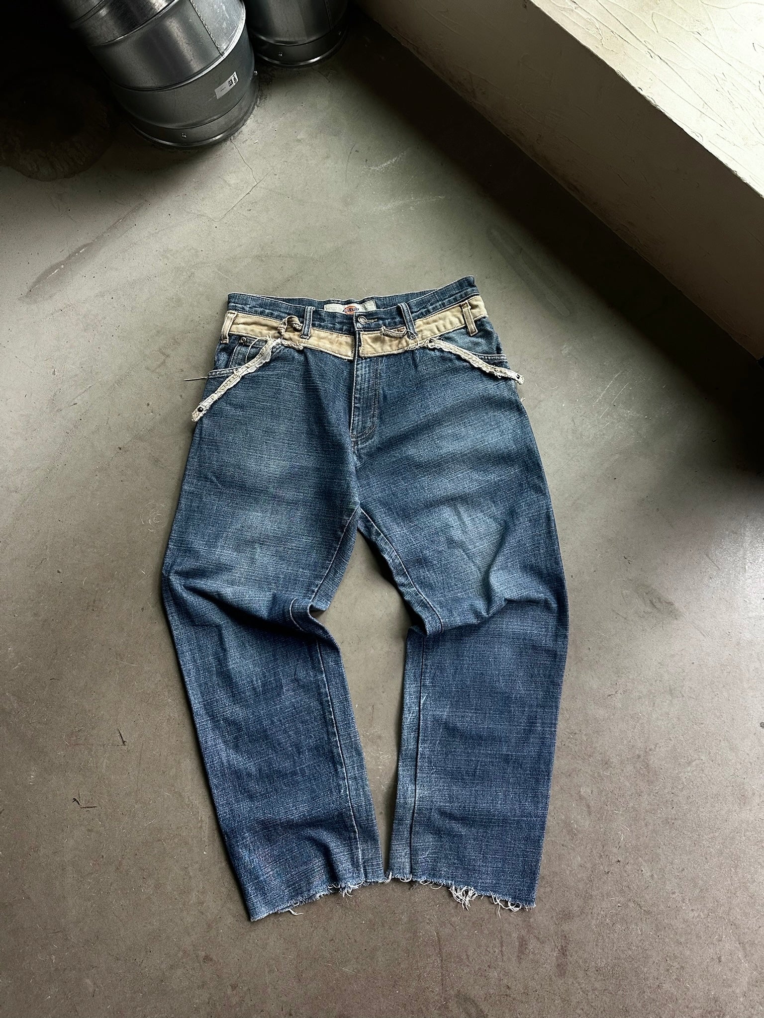 Vintage Custom Dickies Baggy Jeans W34 L29