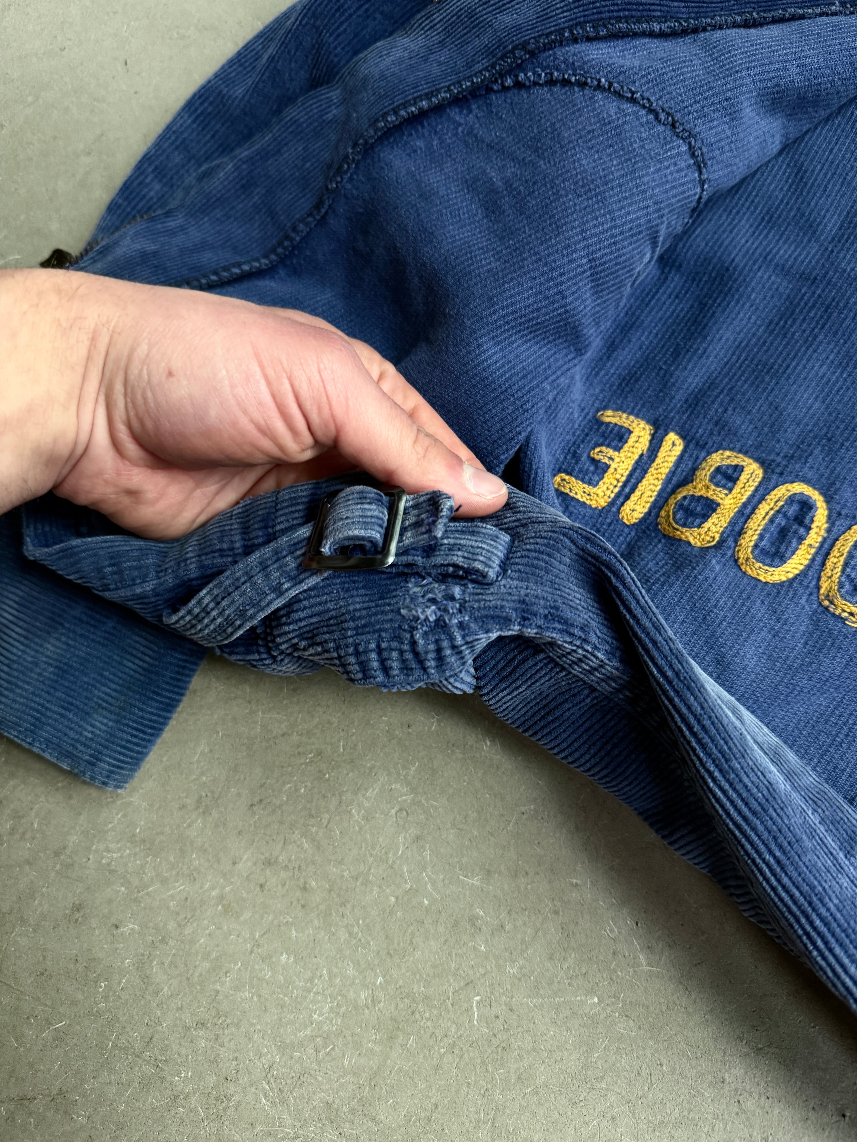 Vintage 1960/70s FFA Texas Chainstitched Jacket Blue - S