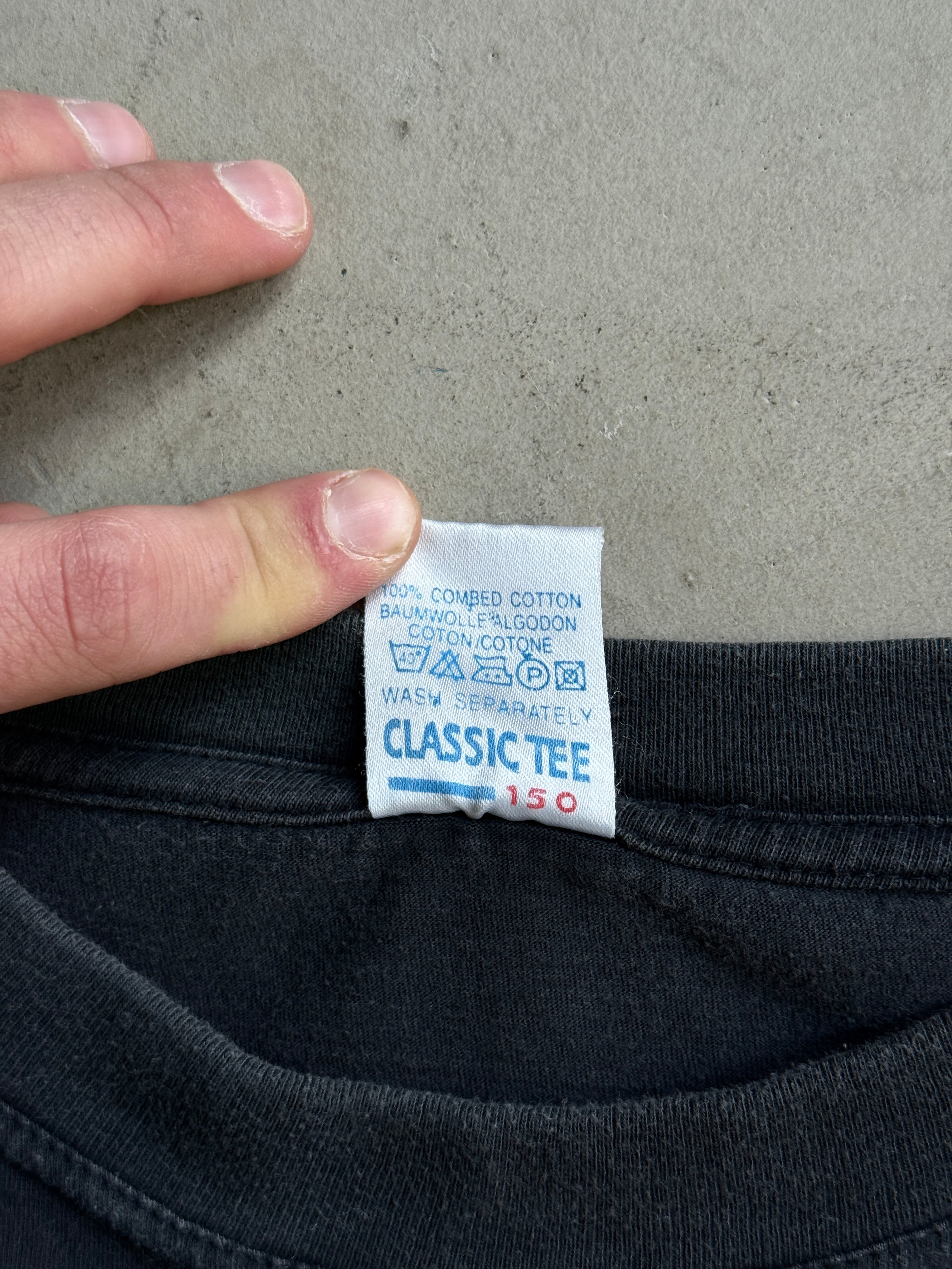 Vintage "The X Flies" Movie Promo Tee Black - L