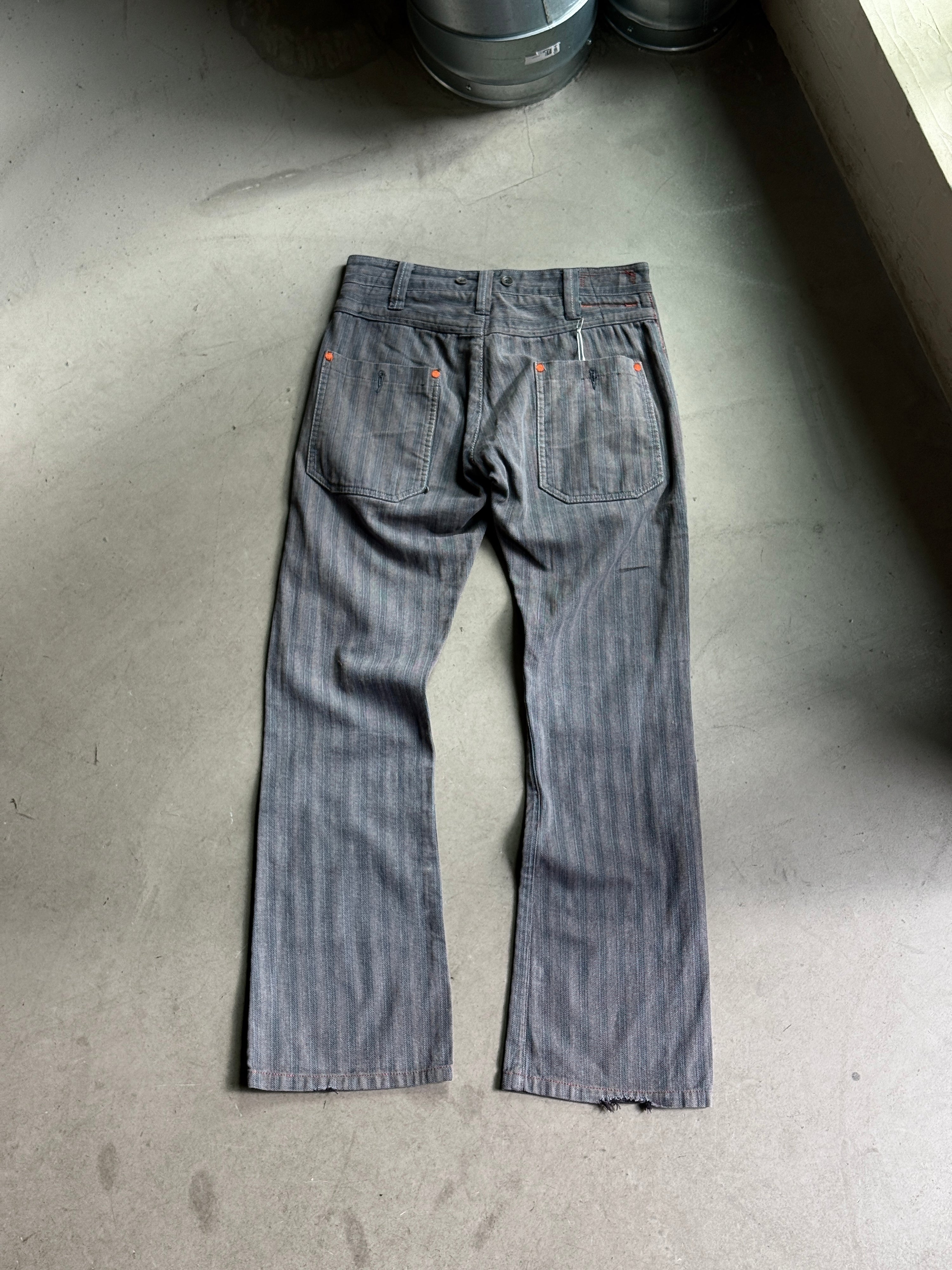 Vintage G-Star “Seafarer” Flared Jeans Grey