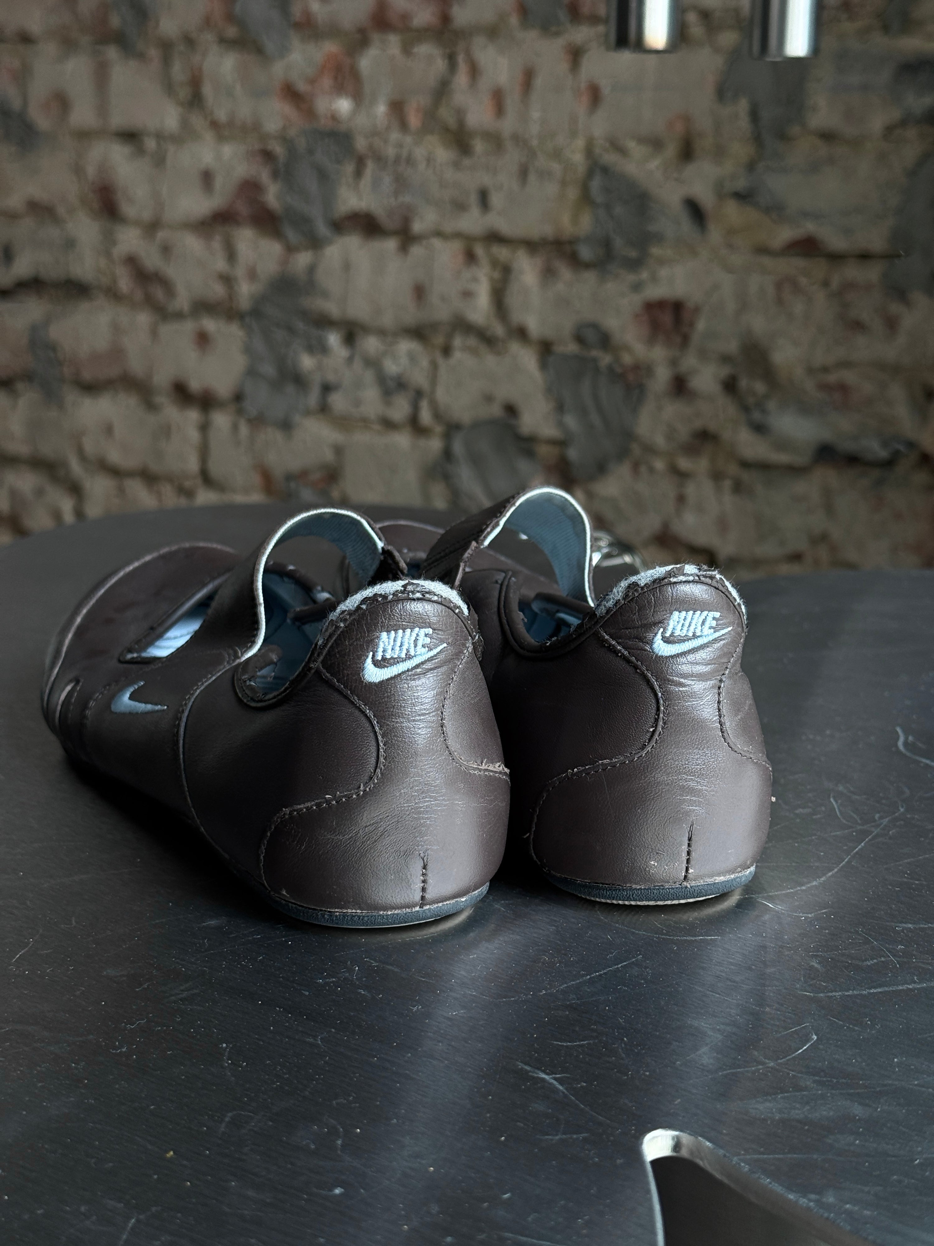 Vintage 2000s Nike Ballet Flats Brown - EU 37.5