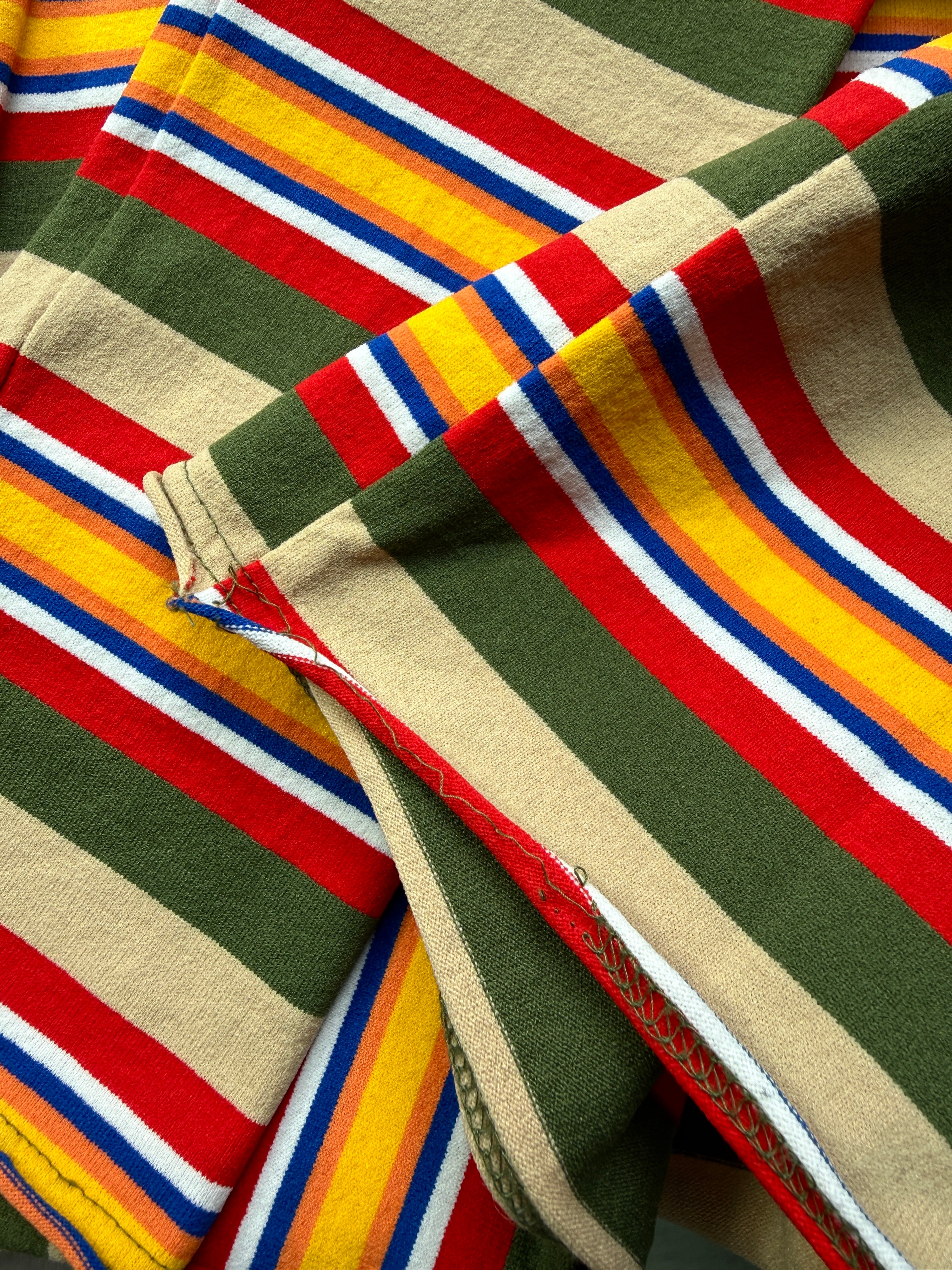 AD1994 Comme des Garçons Striped Cropped Stretch Top - S