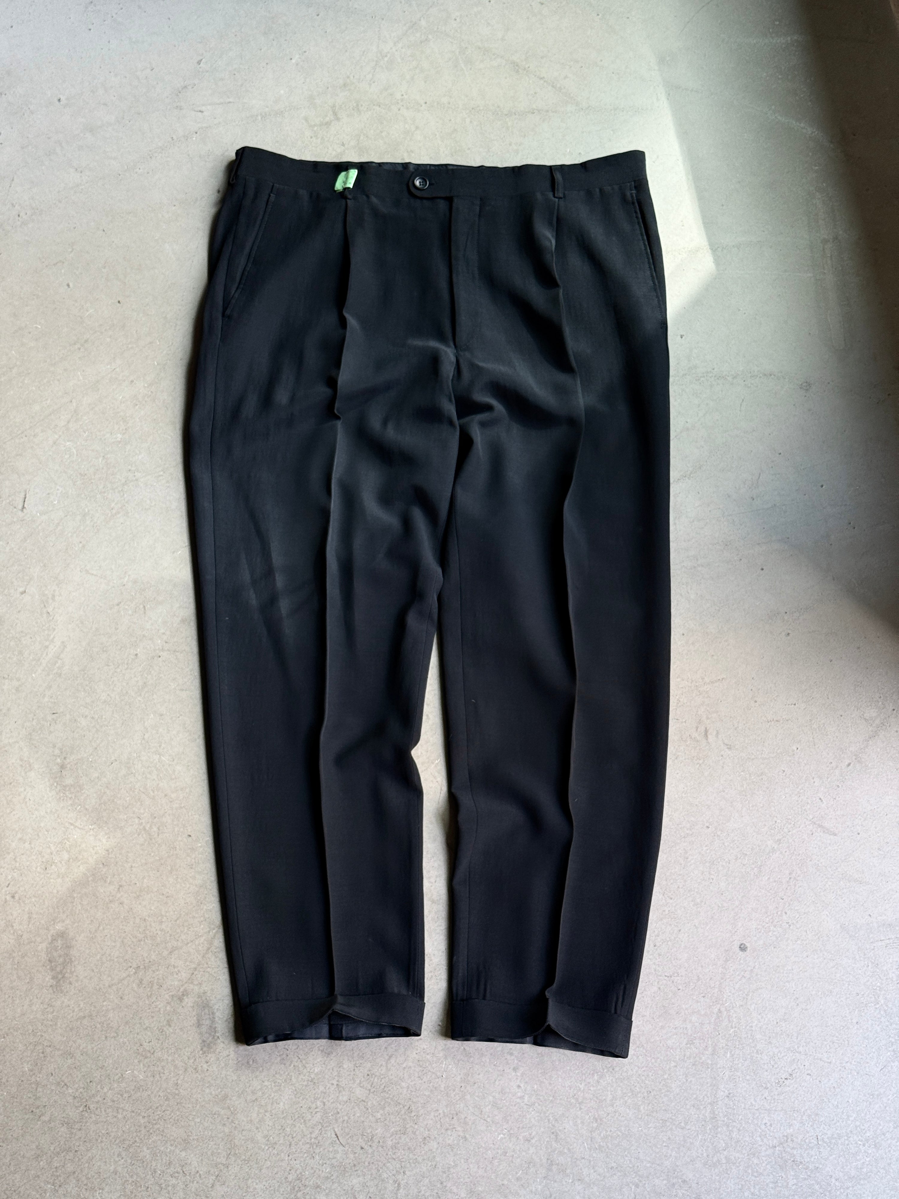 Vintage 1990s Kenzo 3 Piece Suit Black - XL