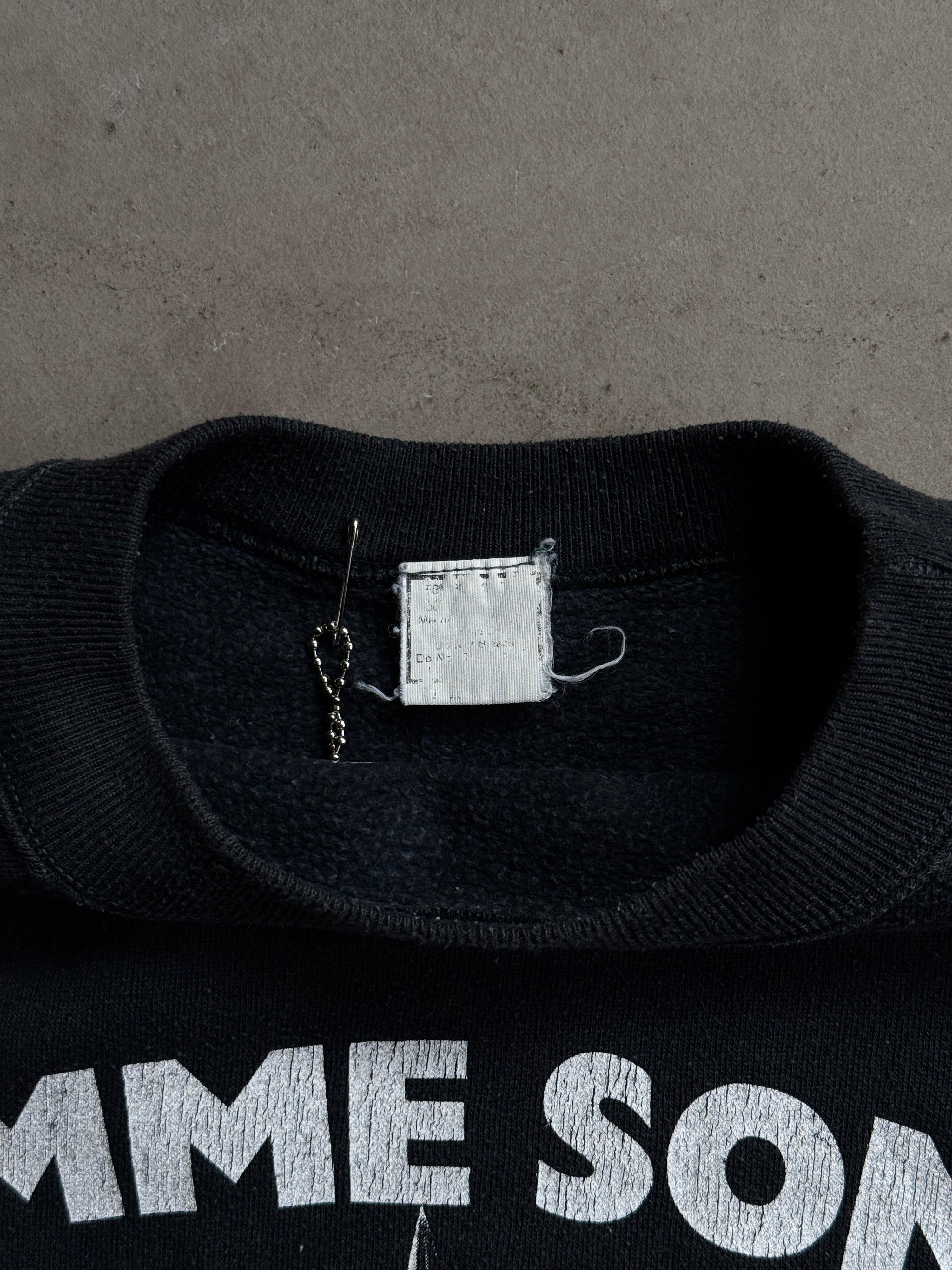 Vintage 1980/90s “Gimme Some” Mötörhead Faded Sweatshirt Black - L