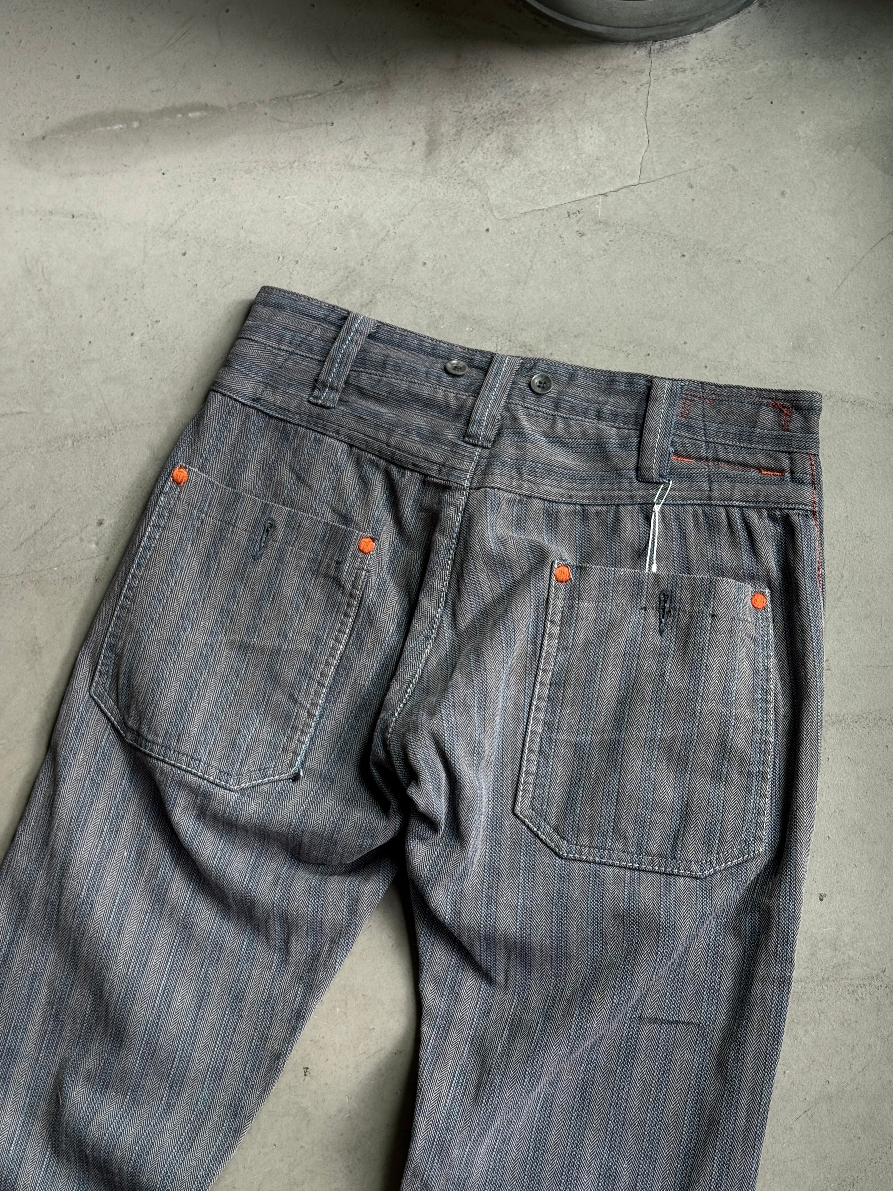 Vintage G-Star “Seafarer” Flared Jeans Grey