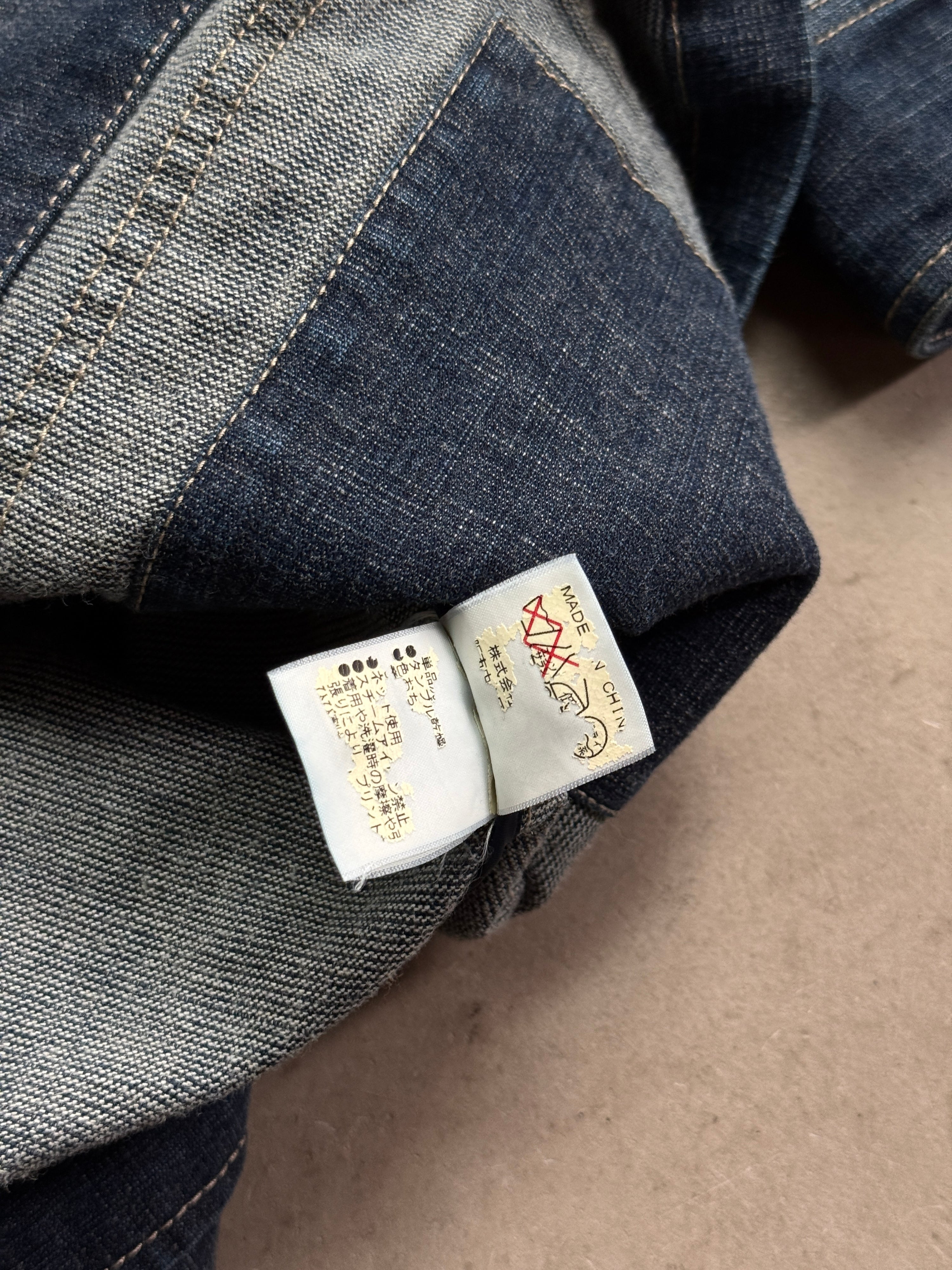 Vintage Jc de Castelbajac Sport Painted Denim Jacket - M