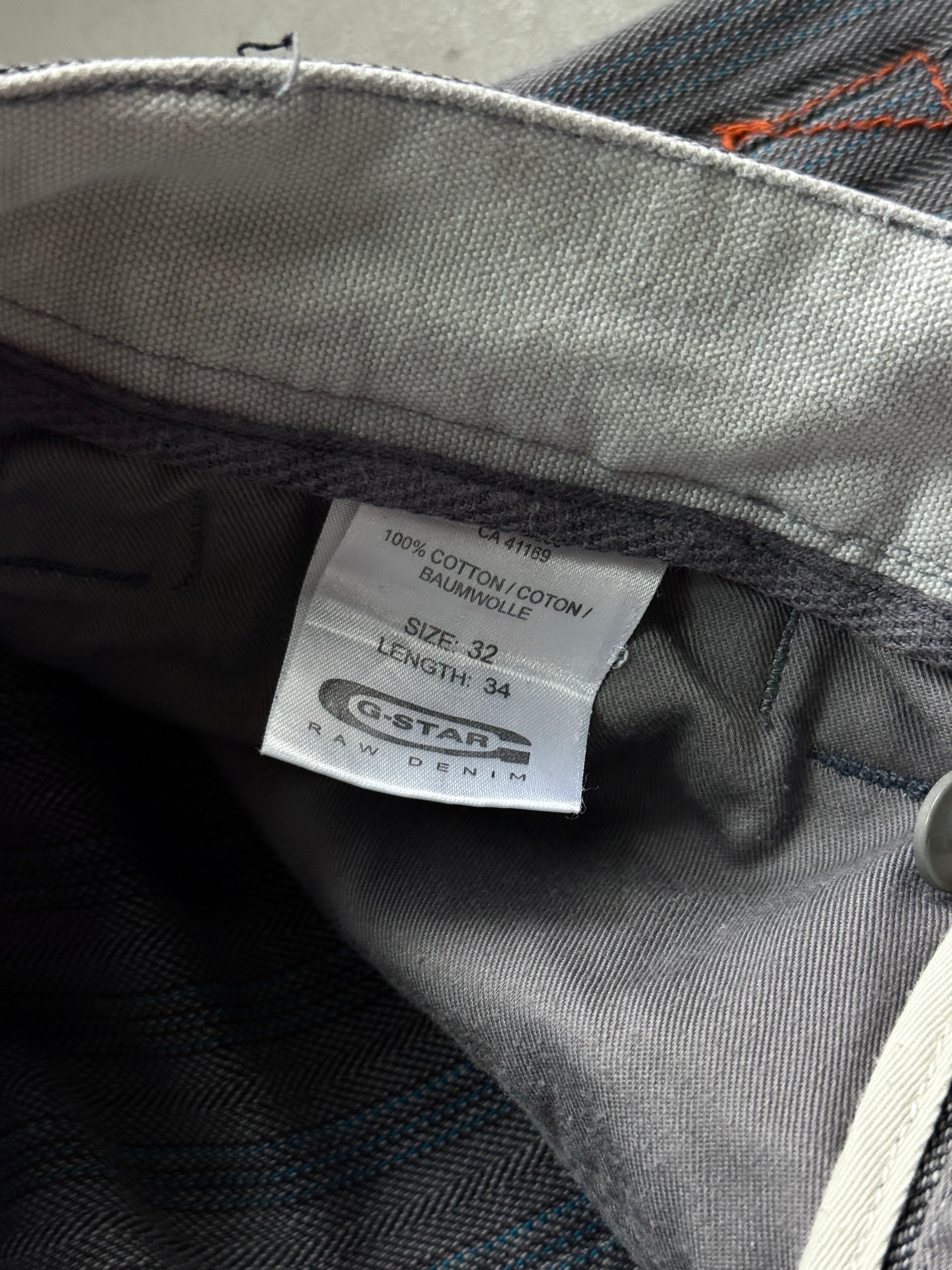 Vintage G-Star “Seafarer” Flared Jeans Grey