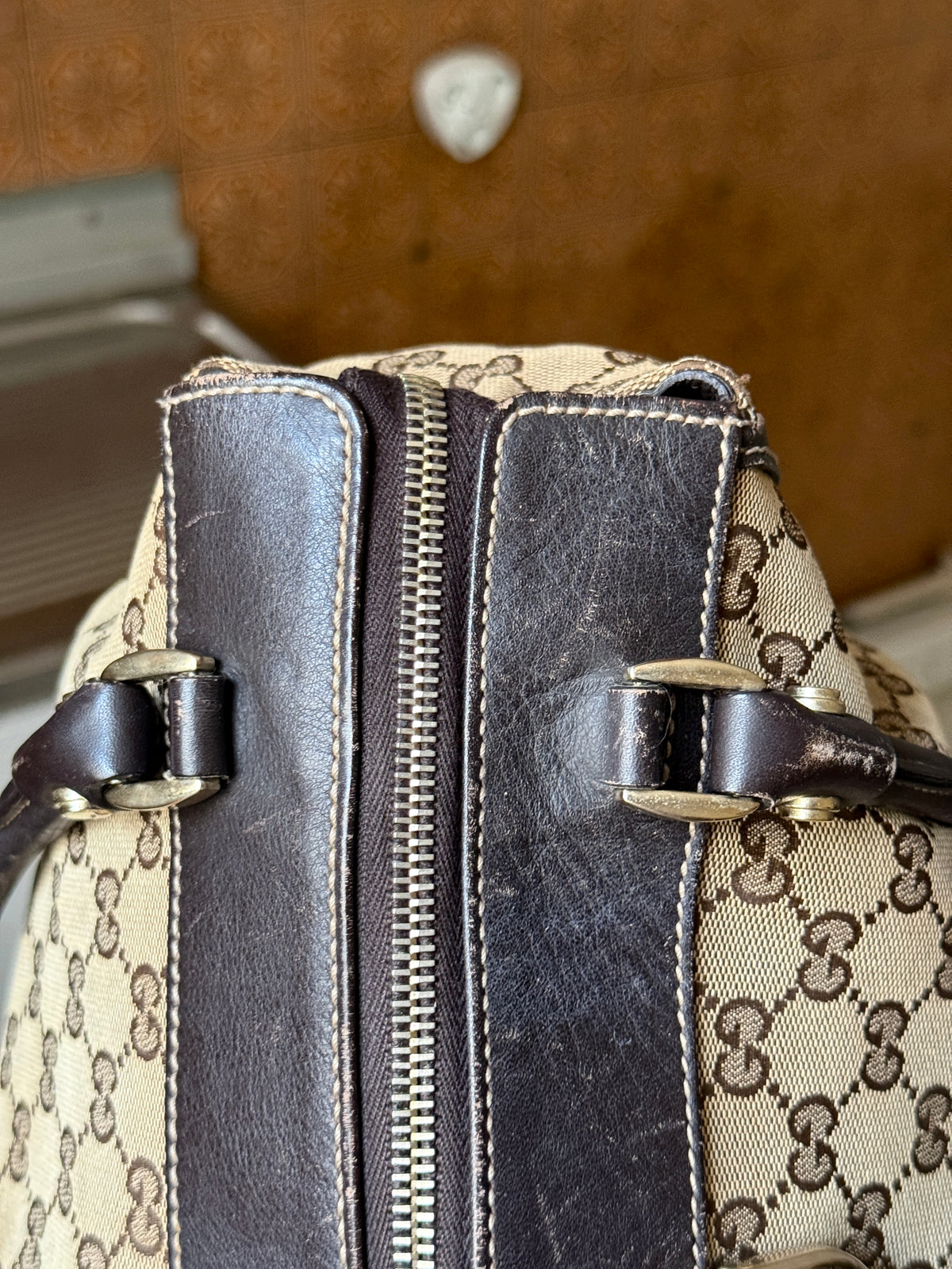 Gucci GG Canvas Abbey D-Ring Tote Bag