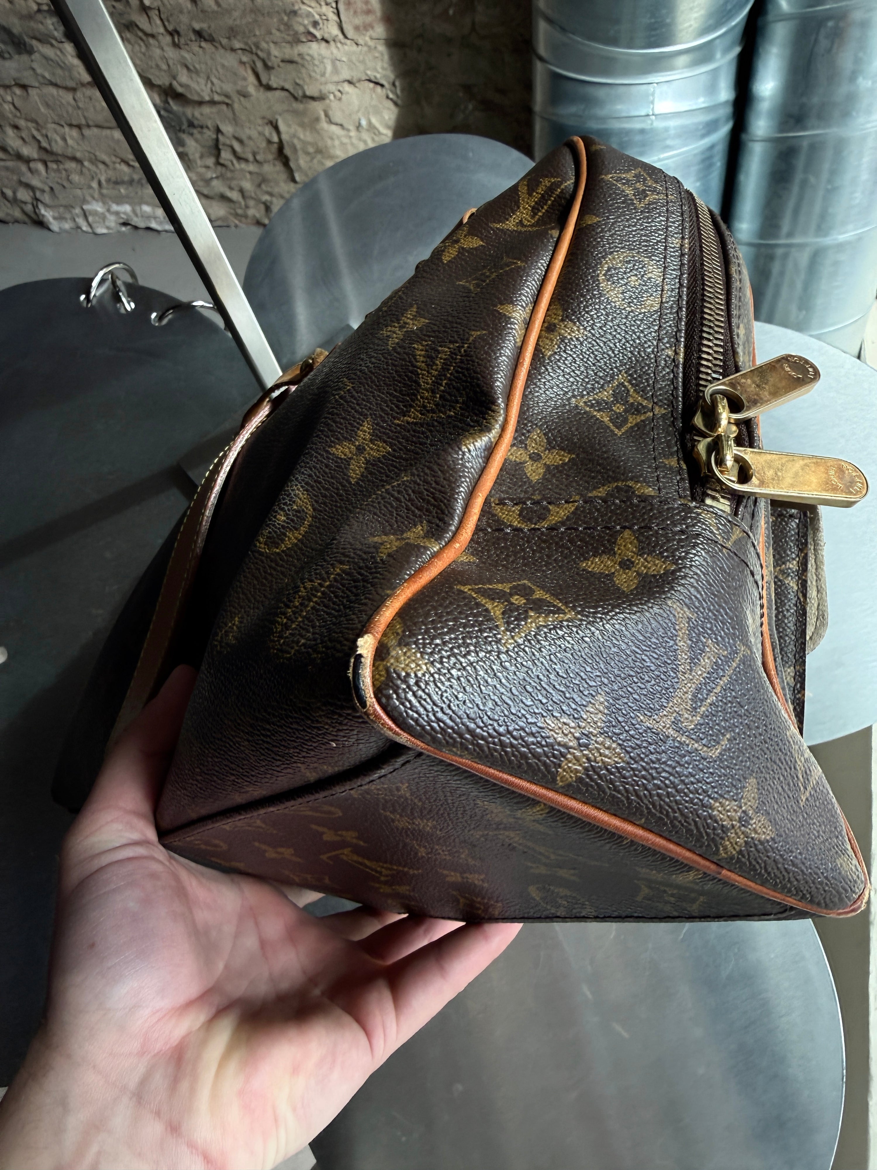 2009 Louis Vuitton Manhattan GM Bag Brown (FL0069)
