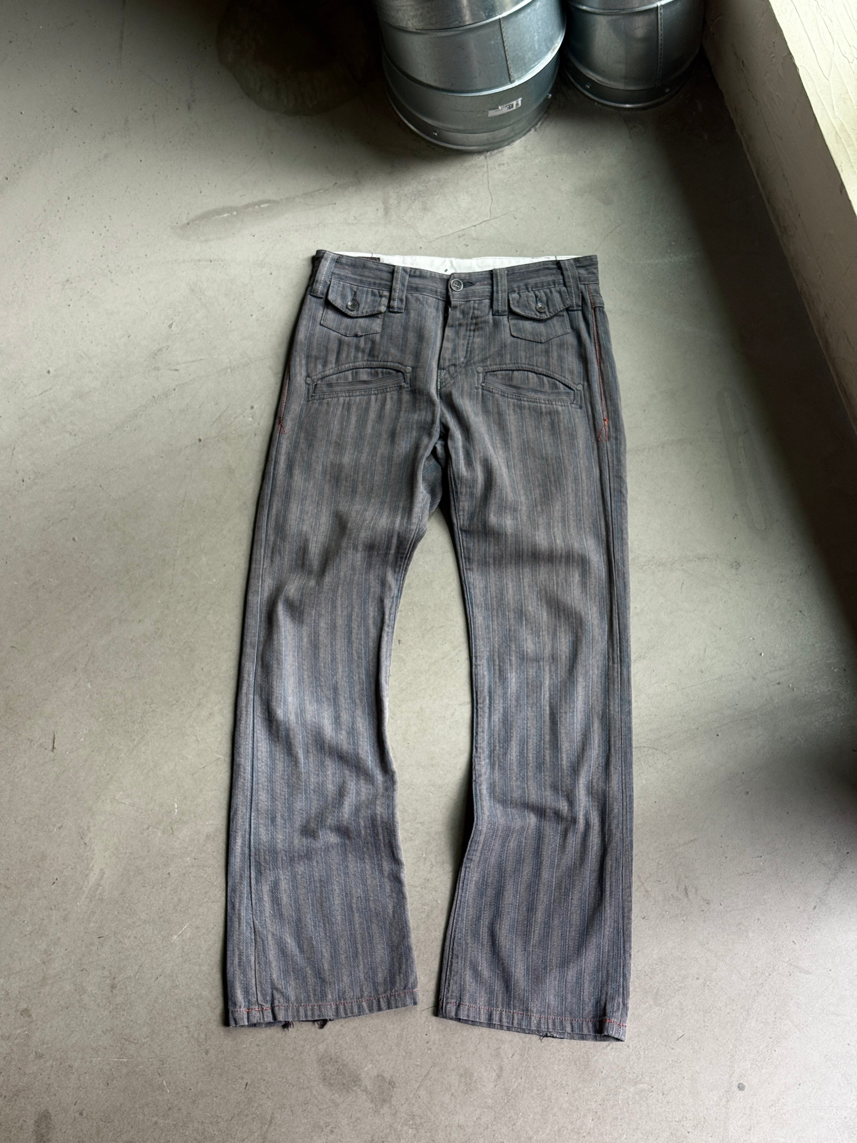Vintage G-Star “Seafarer” Flared Jeans Grey