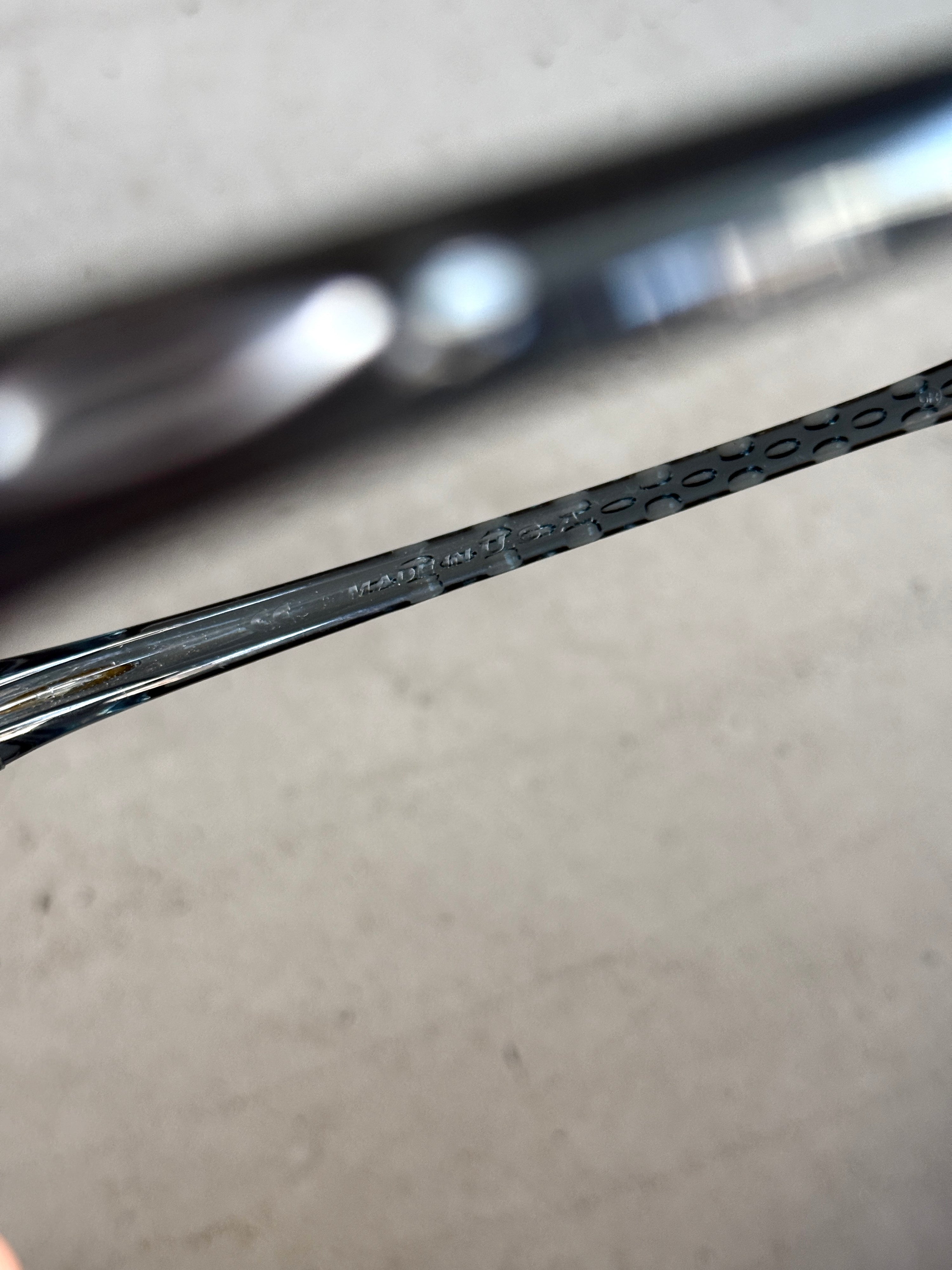 Vintage 2001 Oakley Fives 2.0 Crystal Transparent Sunglasses