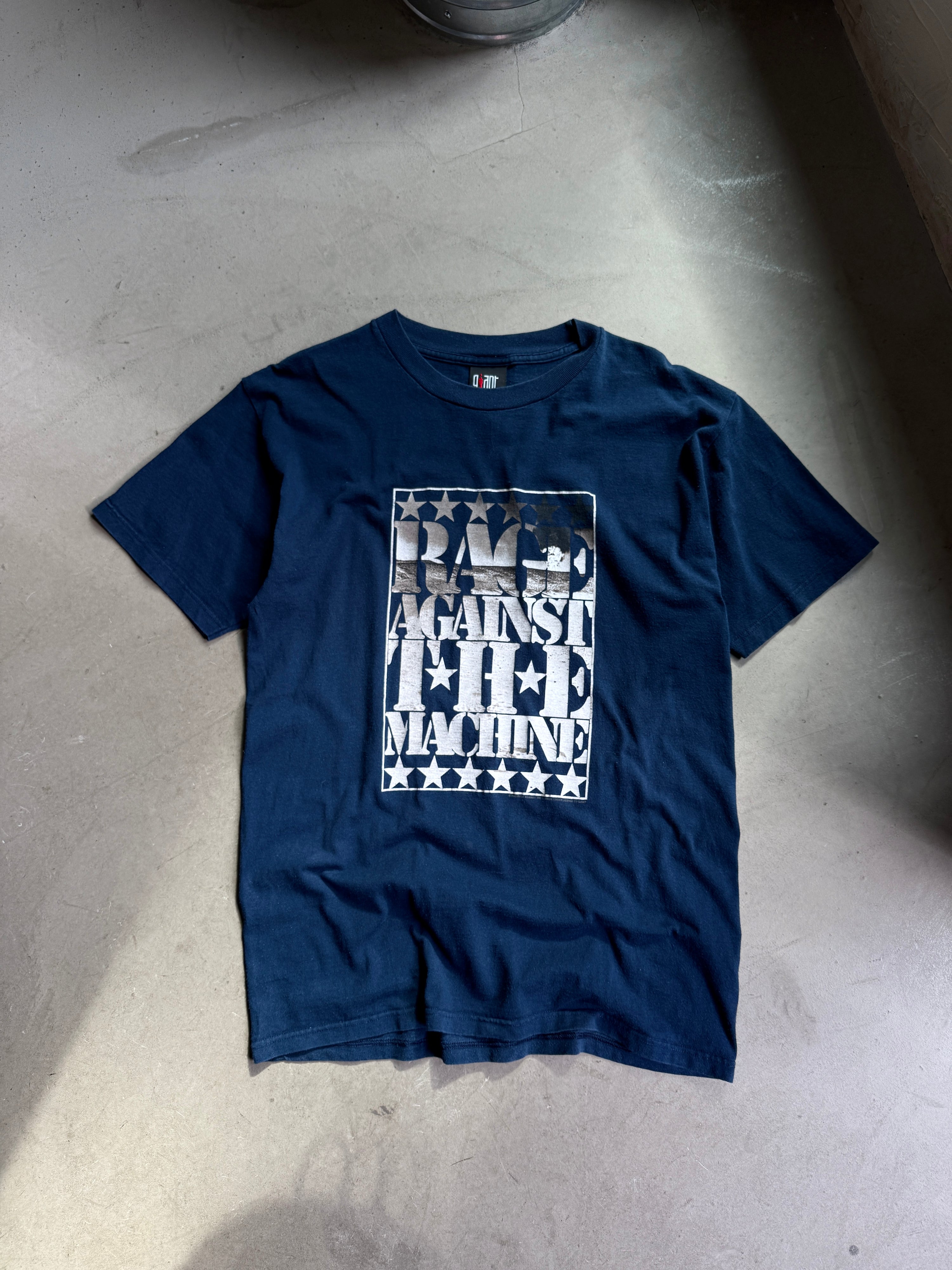 Vintage 2000 Rage Against the Machine T-Shirt Navy - M